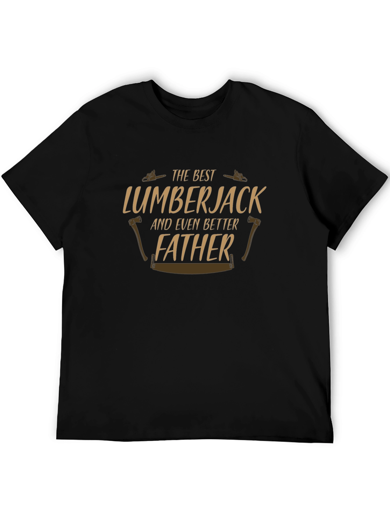 Best Lumberjack Father T-Shirt