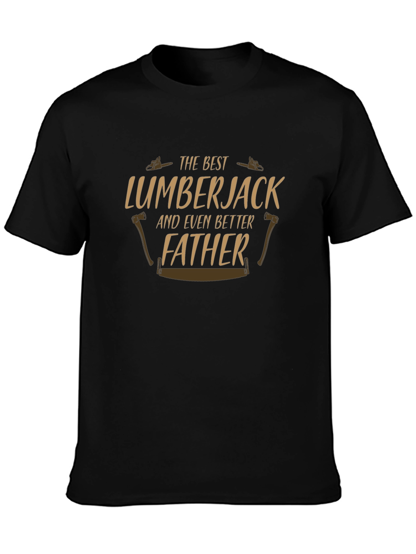 Best Lumberjack Father T-Shirt