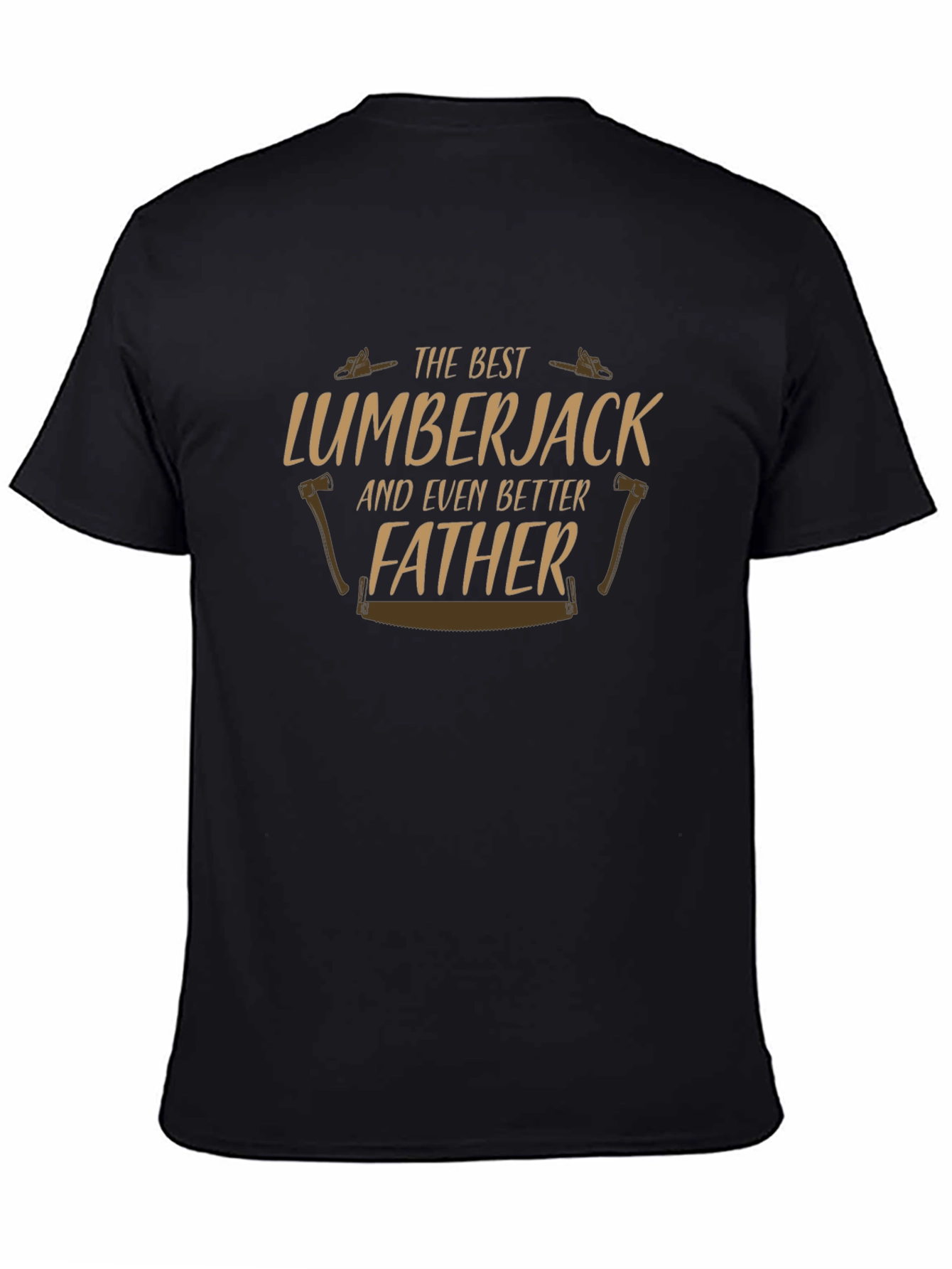 Best Lumberjack Father T-Shirt