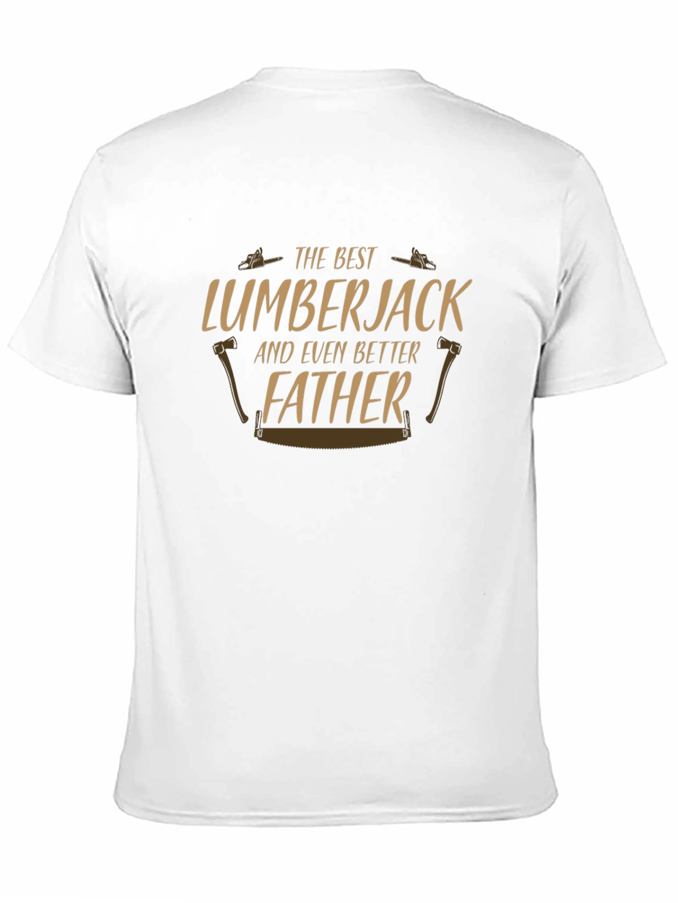 Best Lumberjack Father T-Shirt