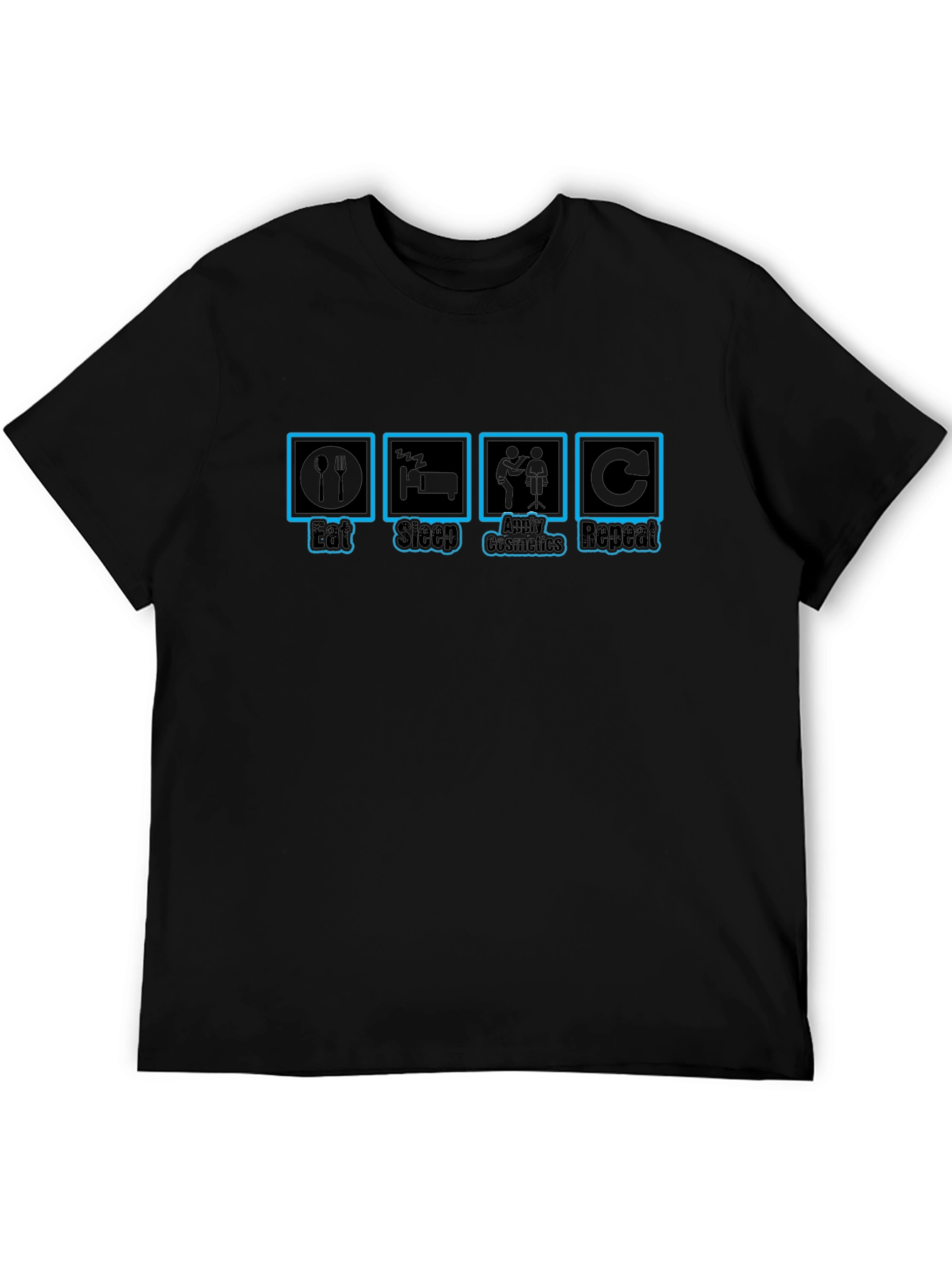 Eat Sleep Cosmetics Repeat T-Shirt