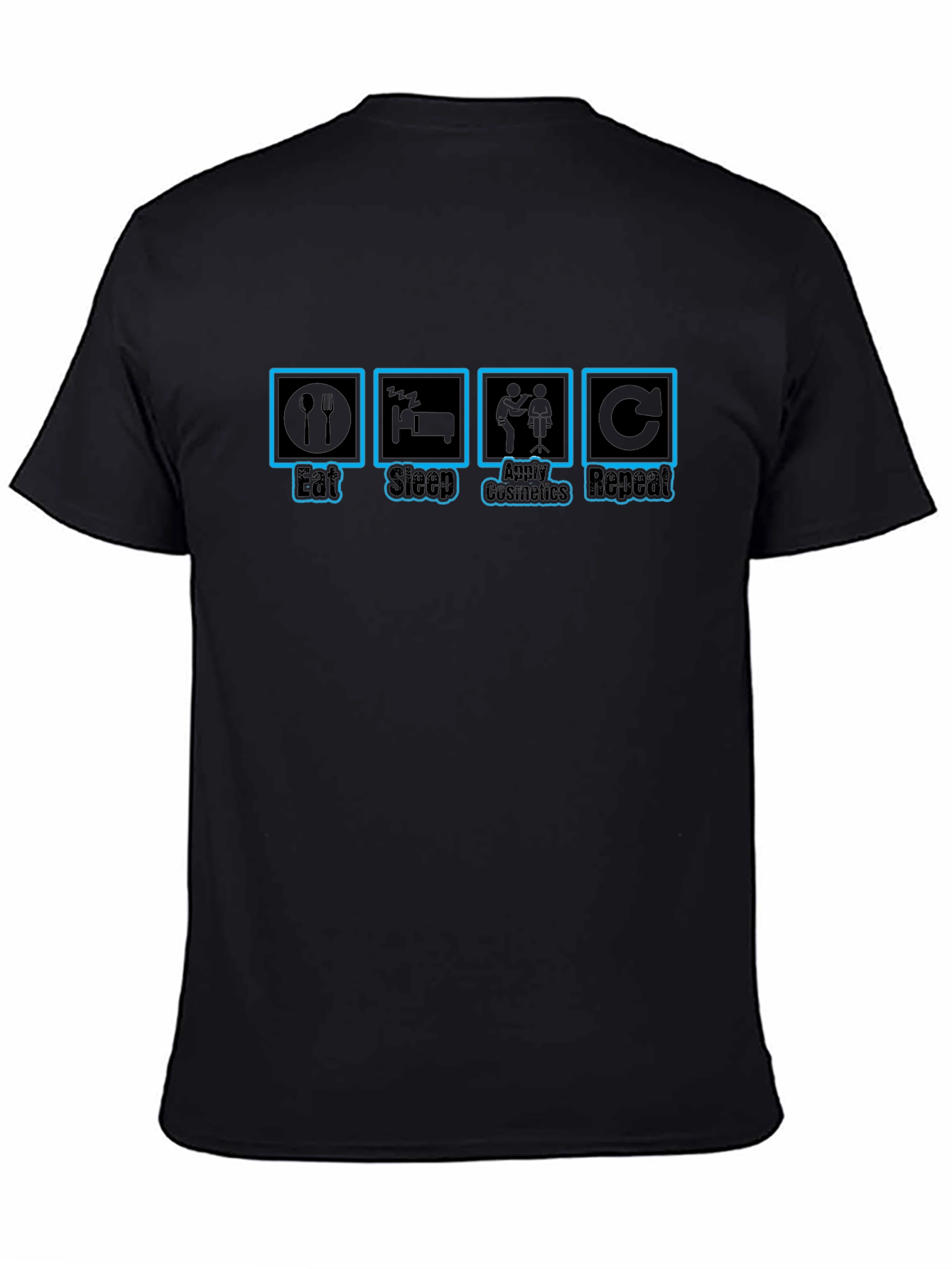 Eat Sleep Cosmetics Repeat T-Shirt