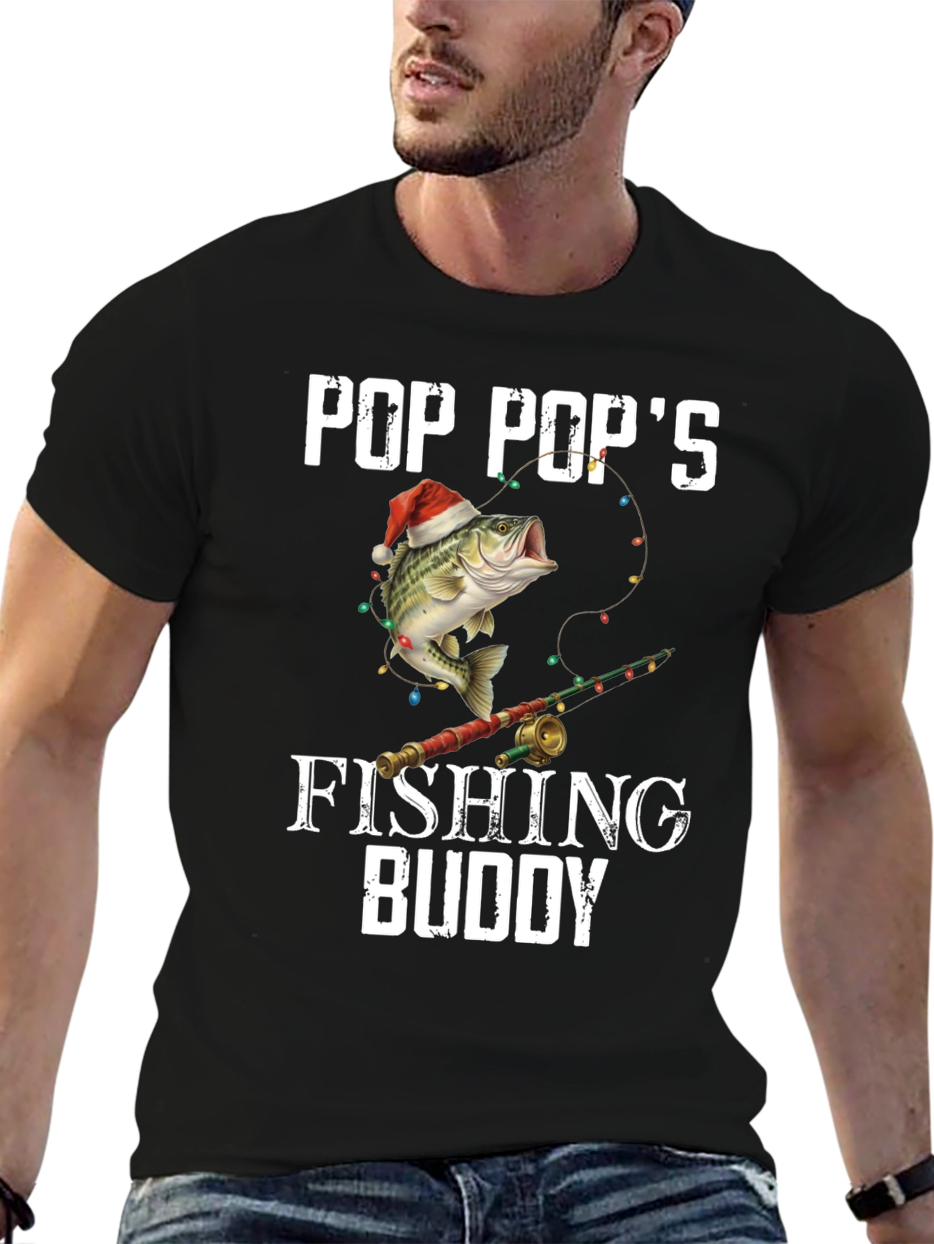 Pop Pops Fishing Buddy T-Shirt