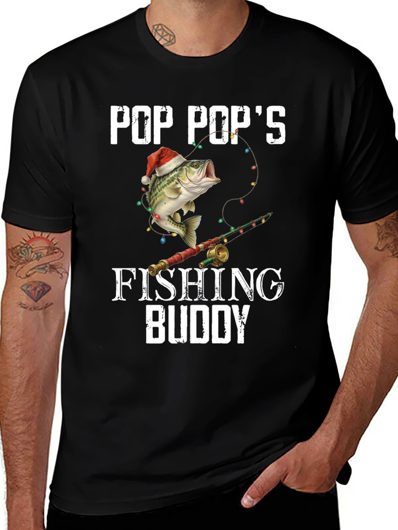 Pop Pops Fishing Buddy T-Shirt