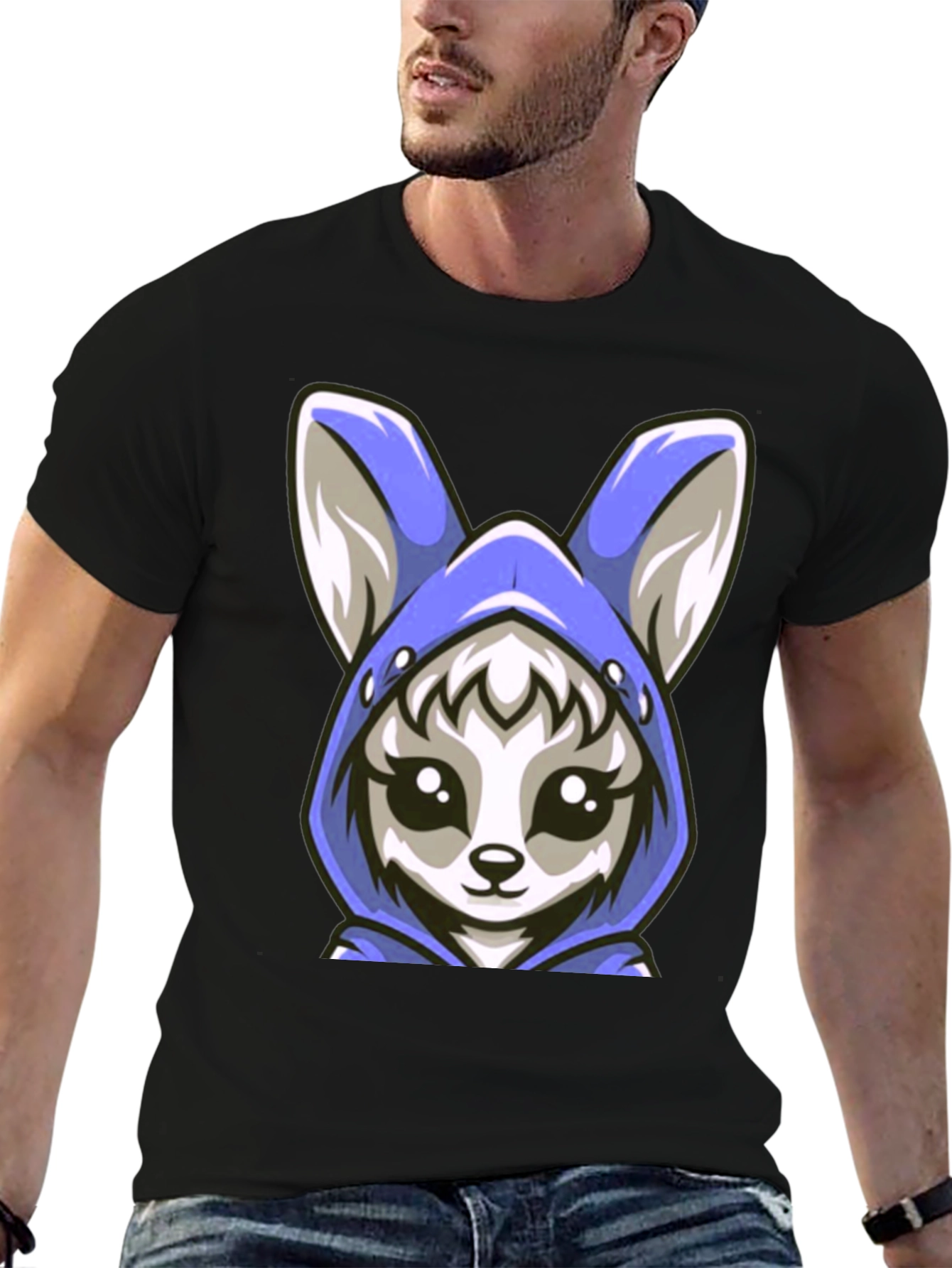 Cute Kawaii Fox Hoodie T-Shirt