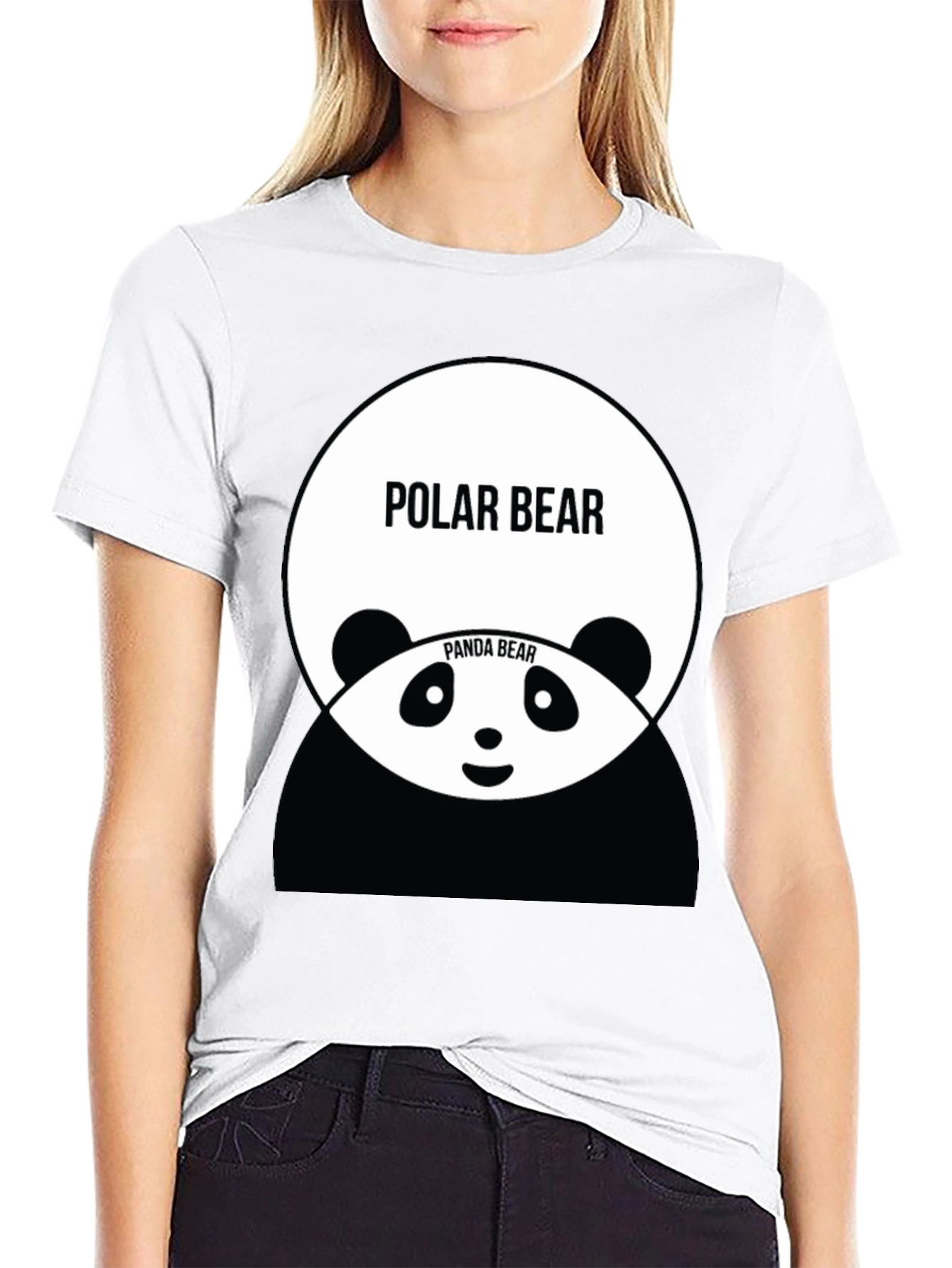 Polar Bear Panda Bear T-Shirt