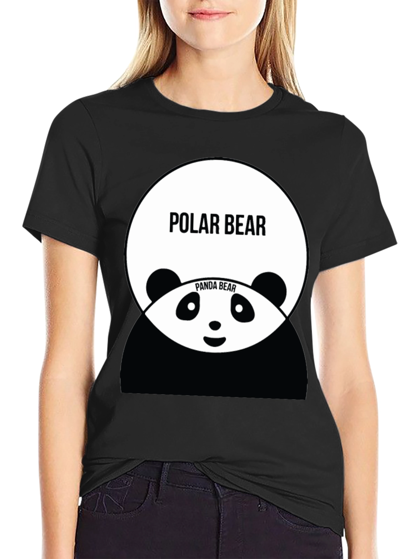 Polar Bear Panda Bear T-Shirt