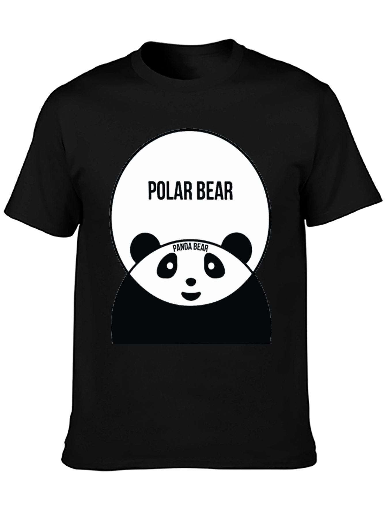 Polar Bear Panda Bear T-Shirt
