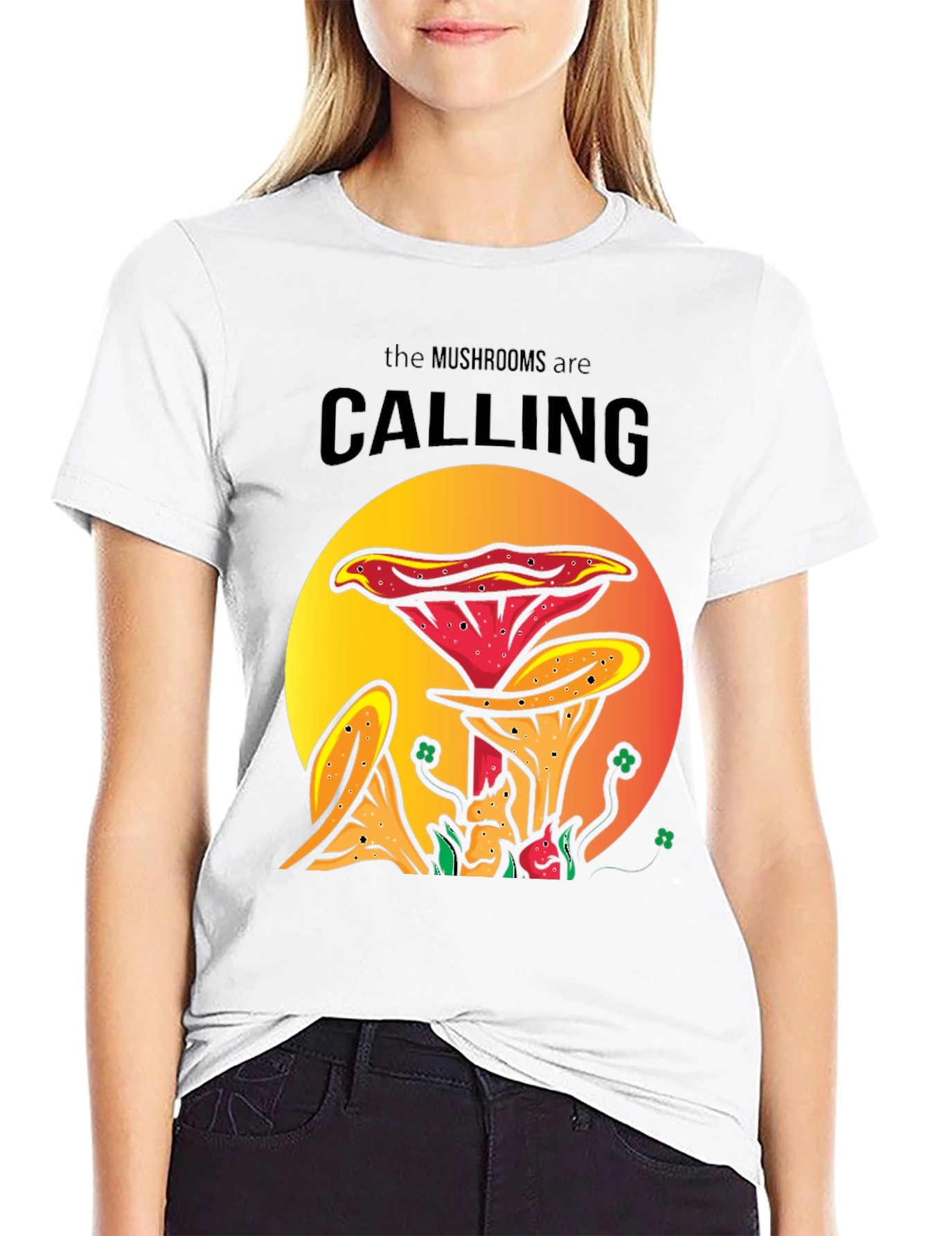 Mushroom Calling T-Shirt | Fun Nature Tee