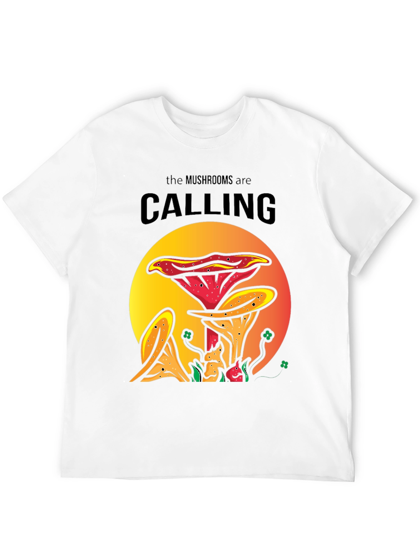 Mushroom Calling T-Shirt | Fun Nature Tee