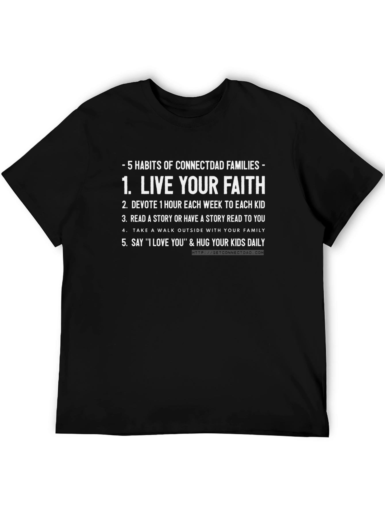 ConnectDAD Habits Graphic Tee