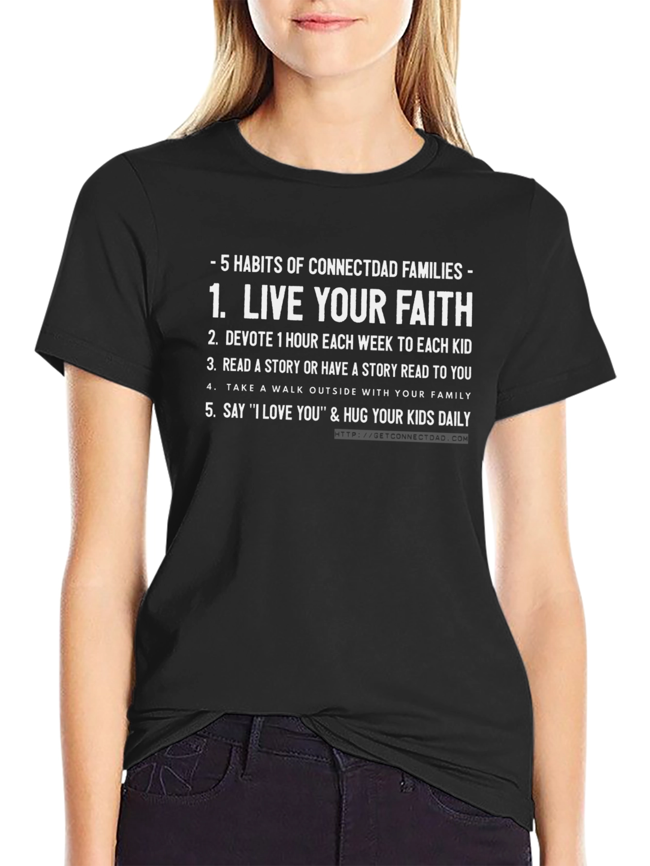 ConnectDAD Habits Graphic Tee