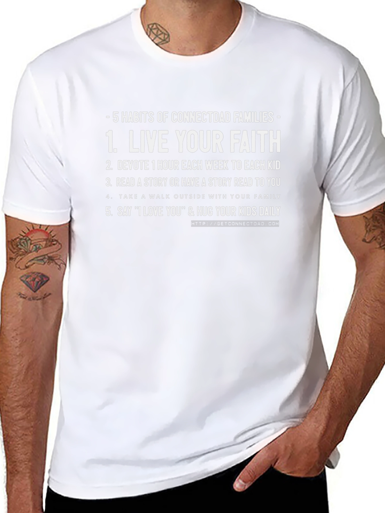 ConnectDAD Habits Graphic Tee