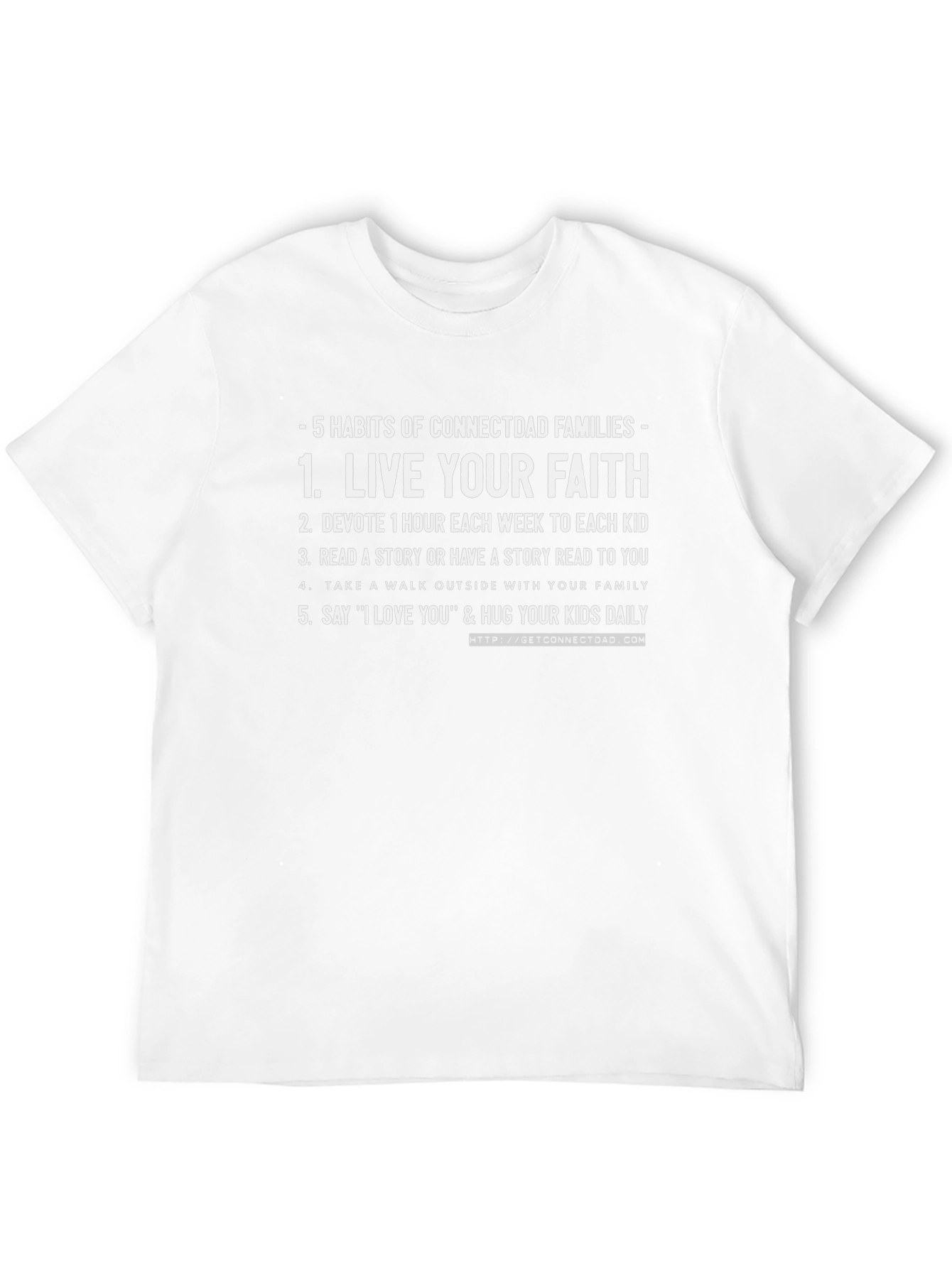 ConnectDAD Habits Graphic Tee