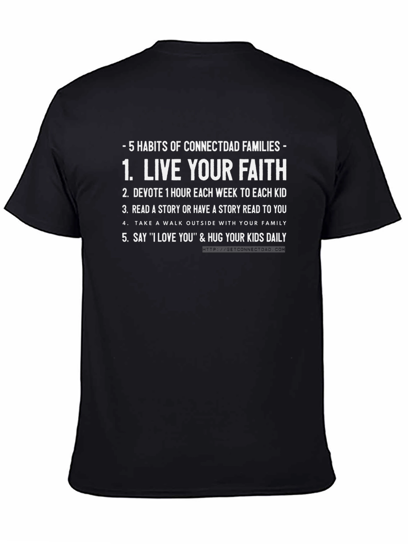 ConnectDAD Habits Graphic Tee