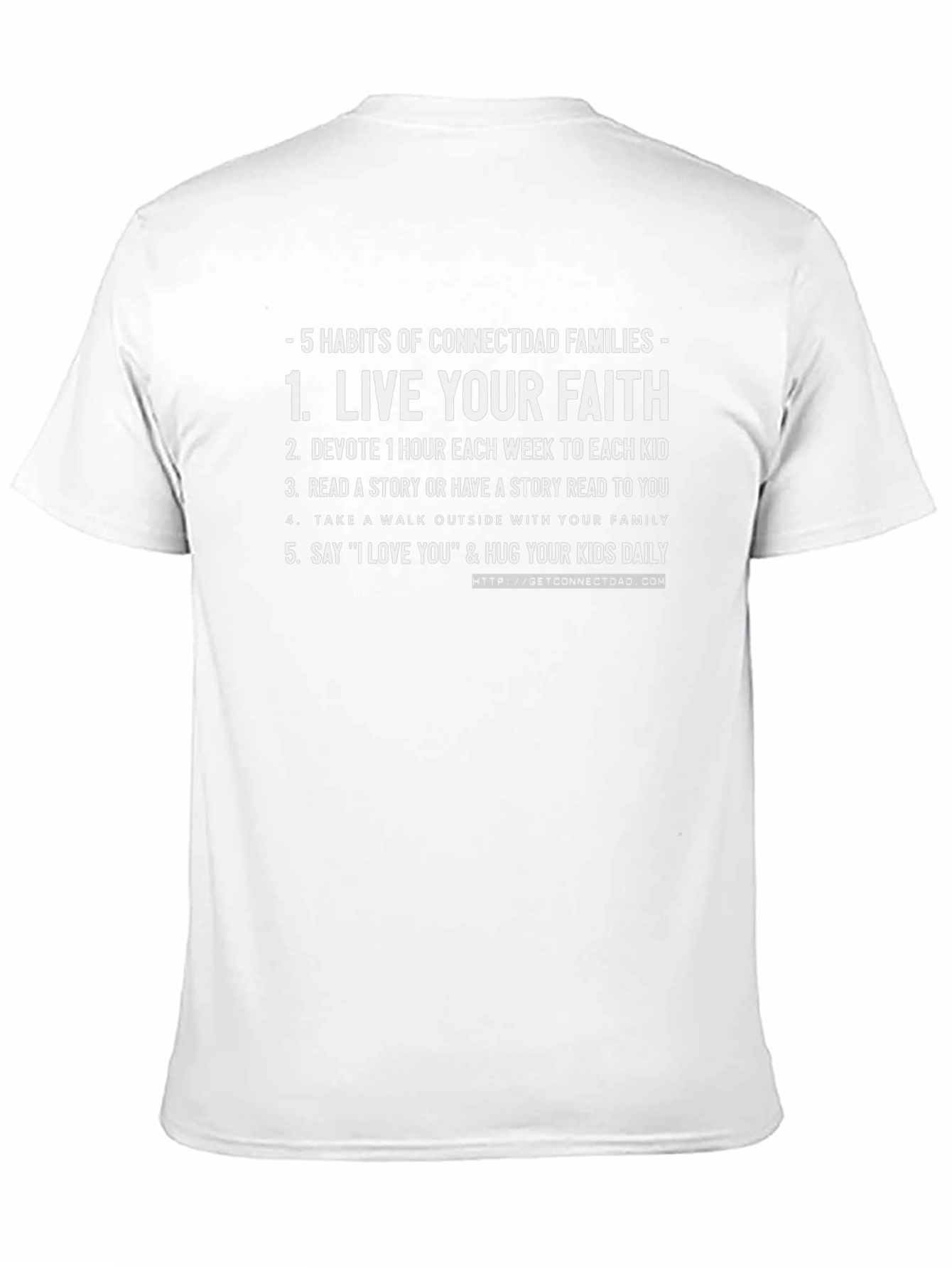 ConnectDAD Habits Graphic Tee
