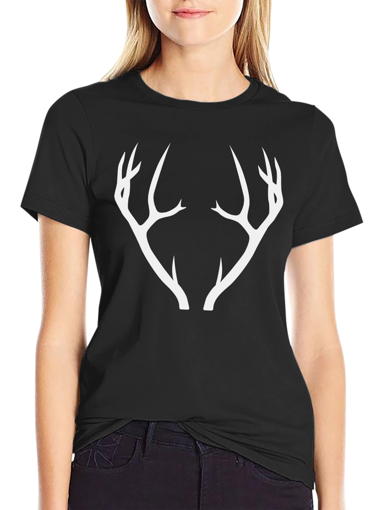 Antler Graphic Tee - Hunting & Outdoor Style