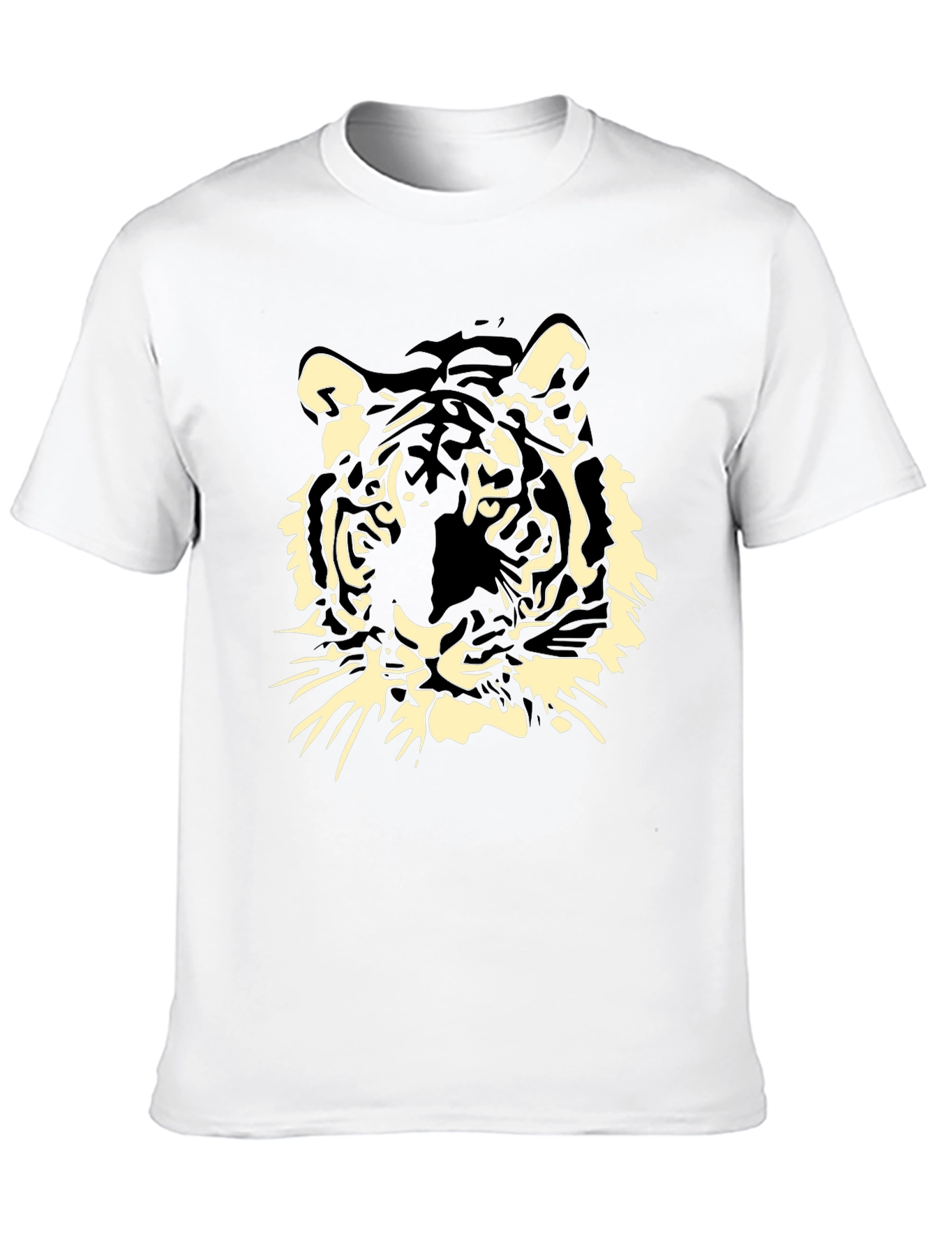 Tiger Graphic Black T-Shirt