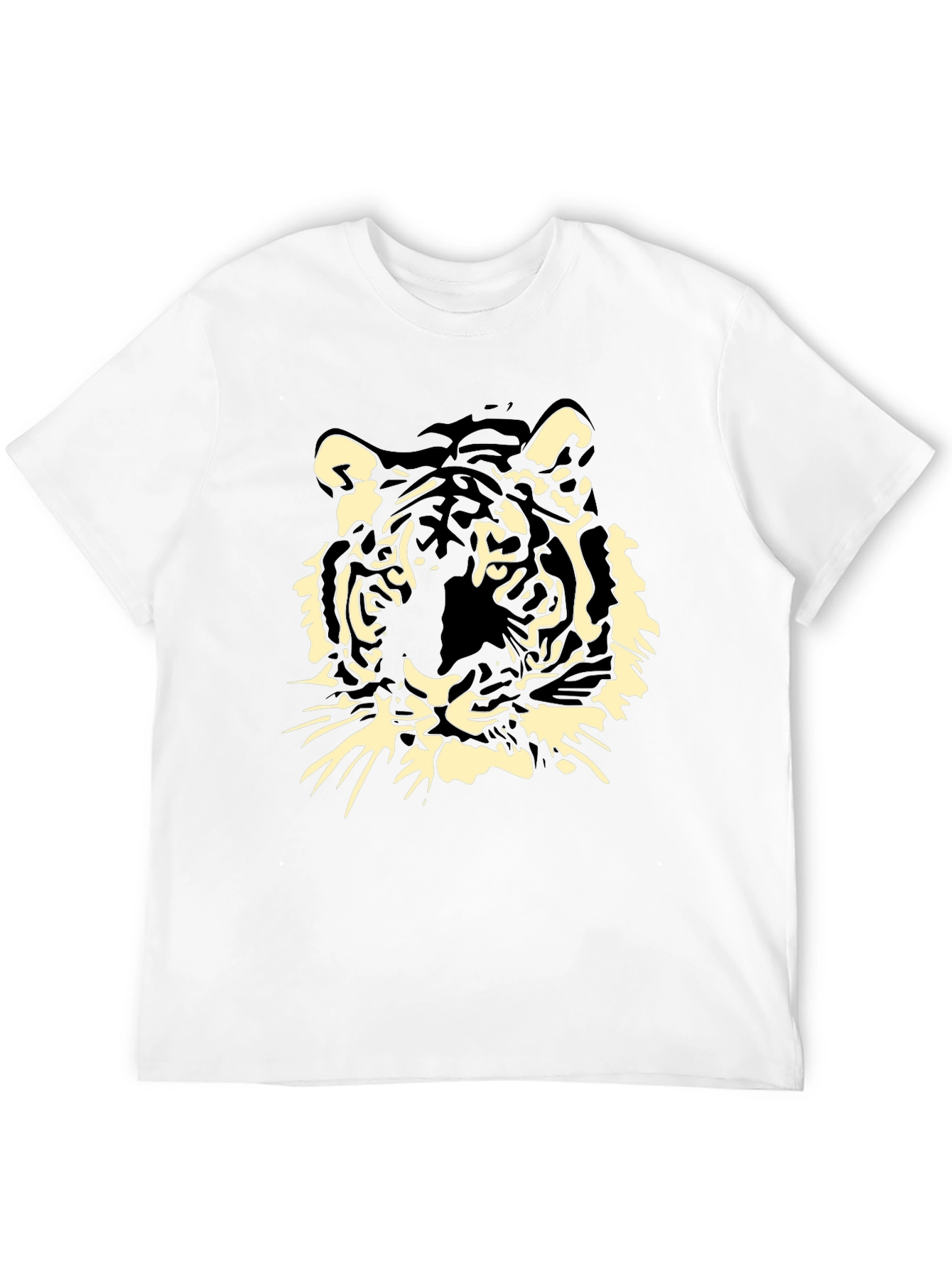 Tiger Graphic Black T-Shirt