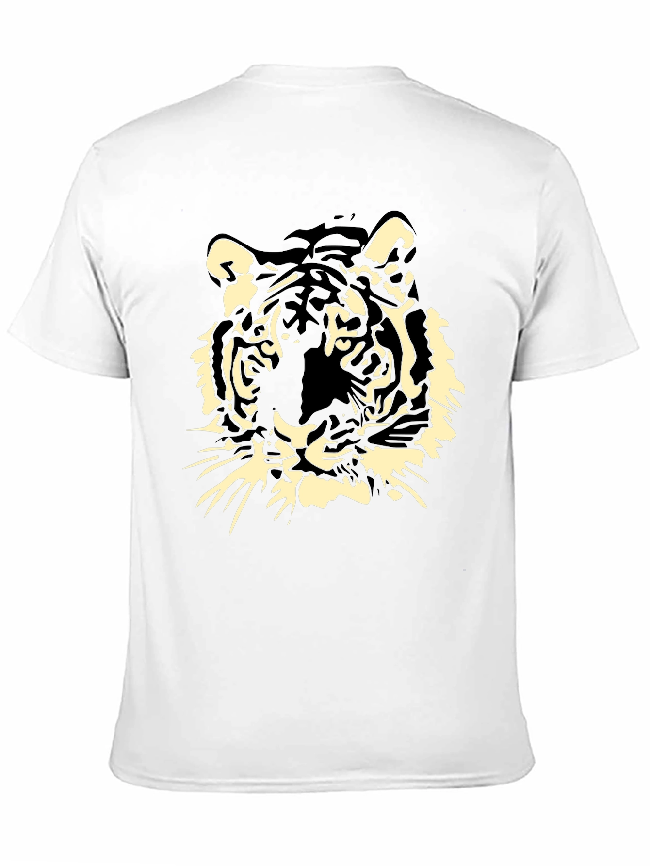 Tiger Graphic Black T-Shirt