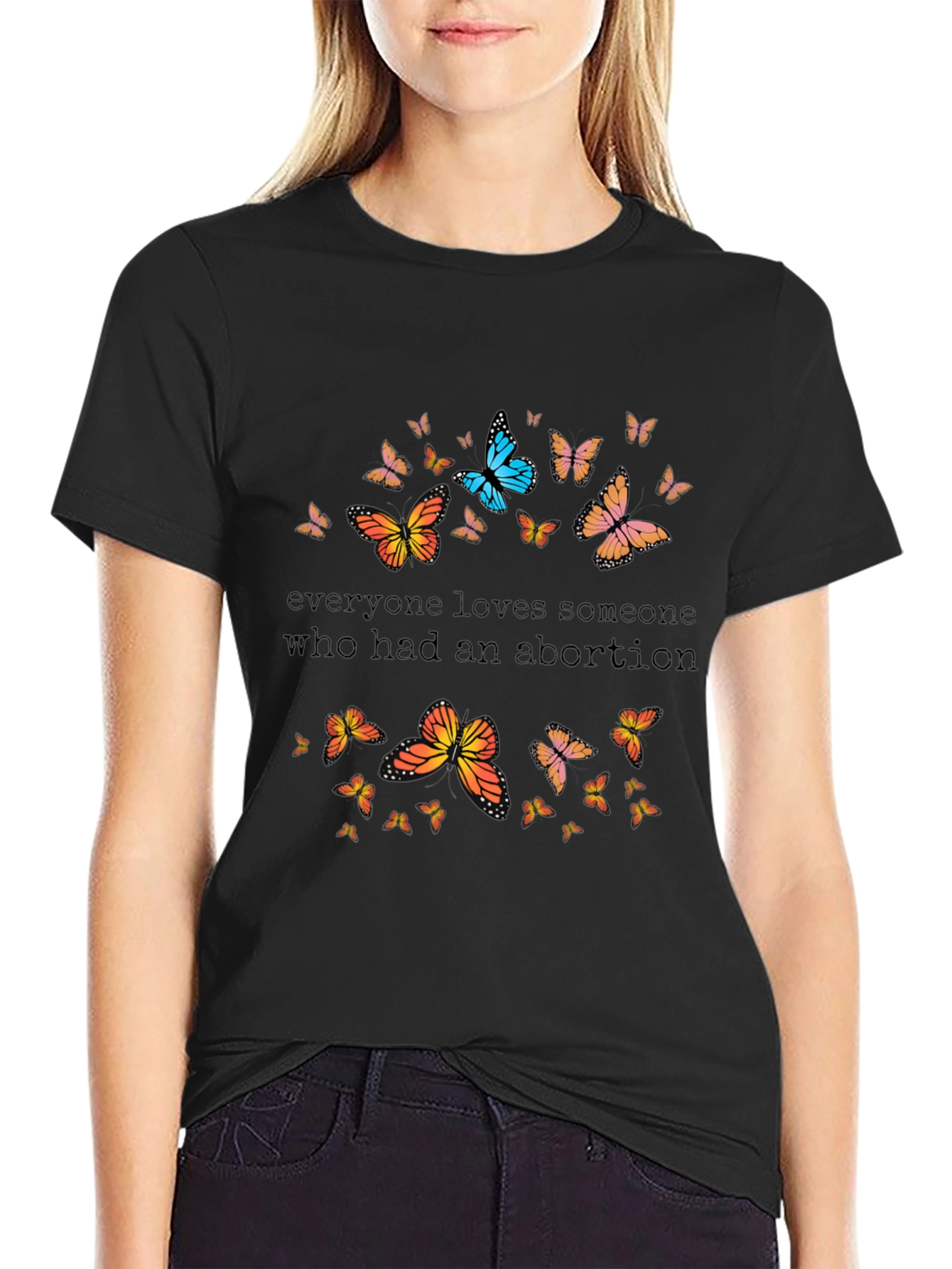Butterfly Abortion Rights T-Shirt