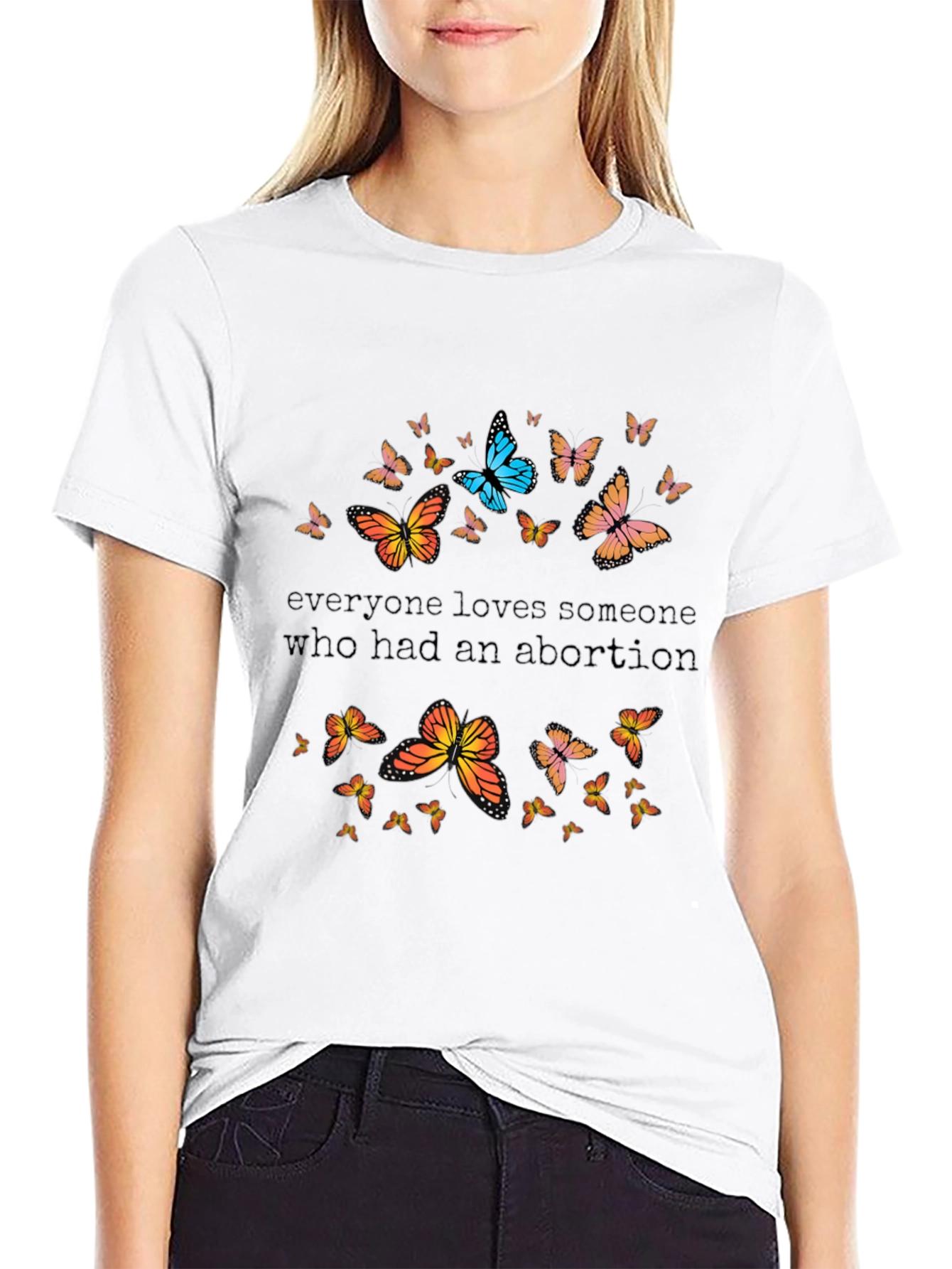 Butterfly Abortion Rights T-Shirt