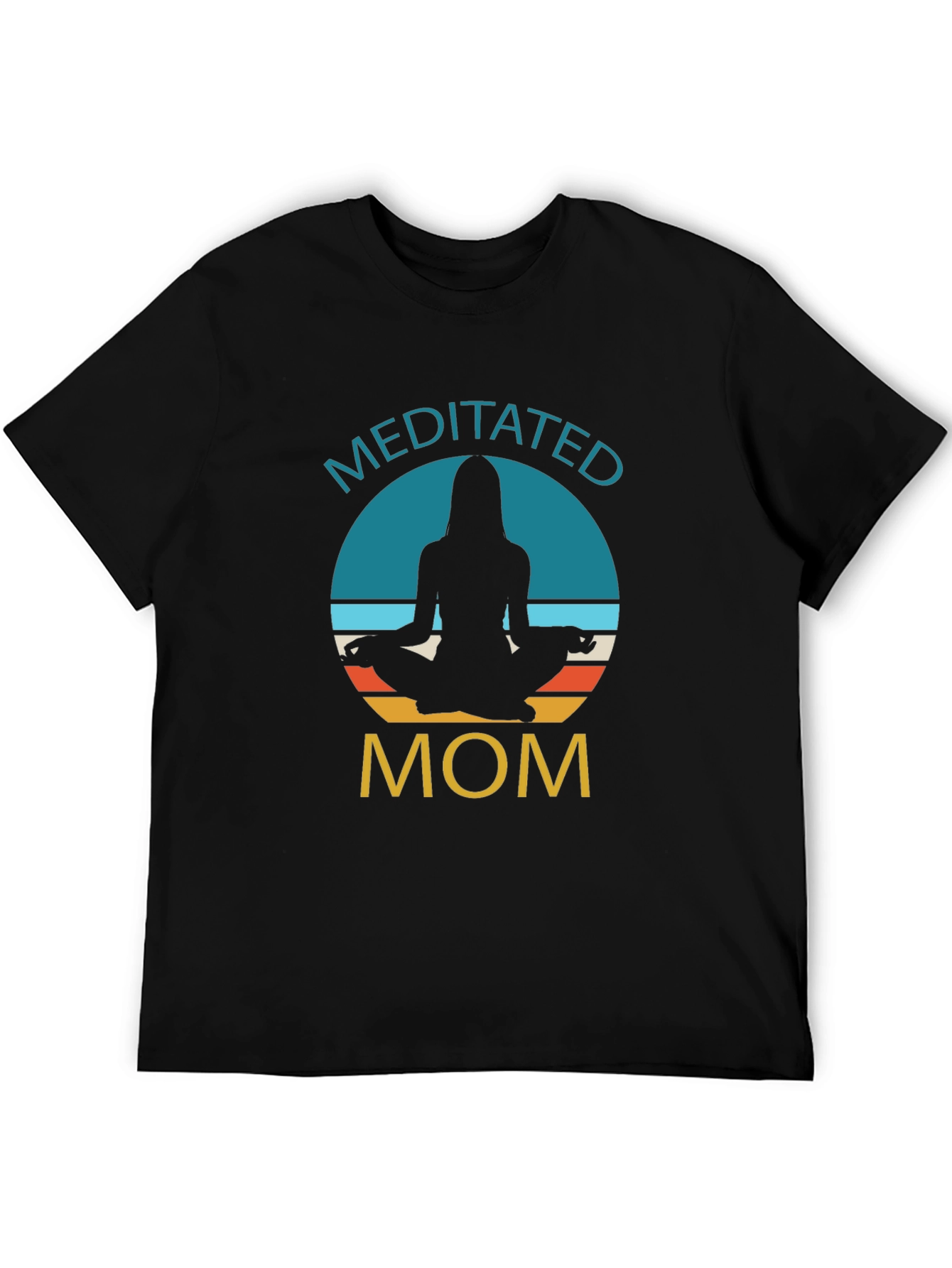 Meditated Mom Graphic T-Shirt