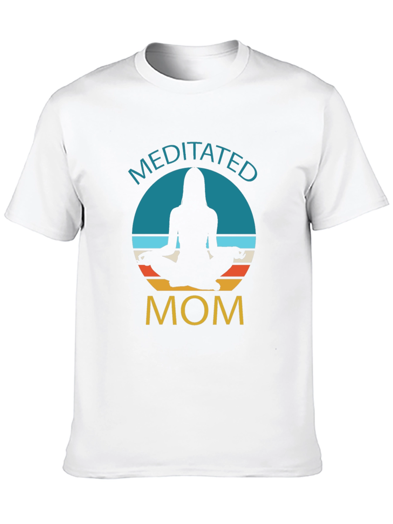 Meditated Mom Graphic T-Shirt