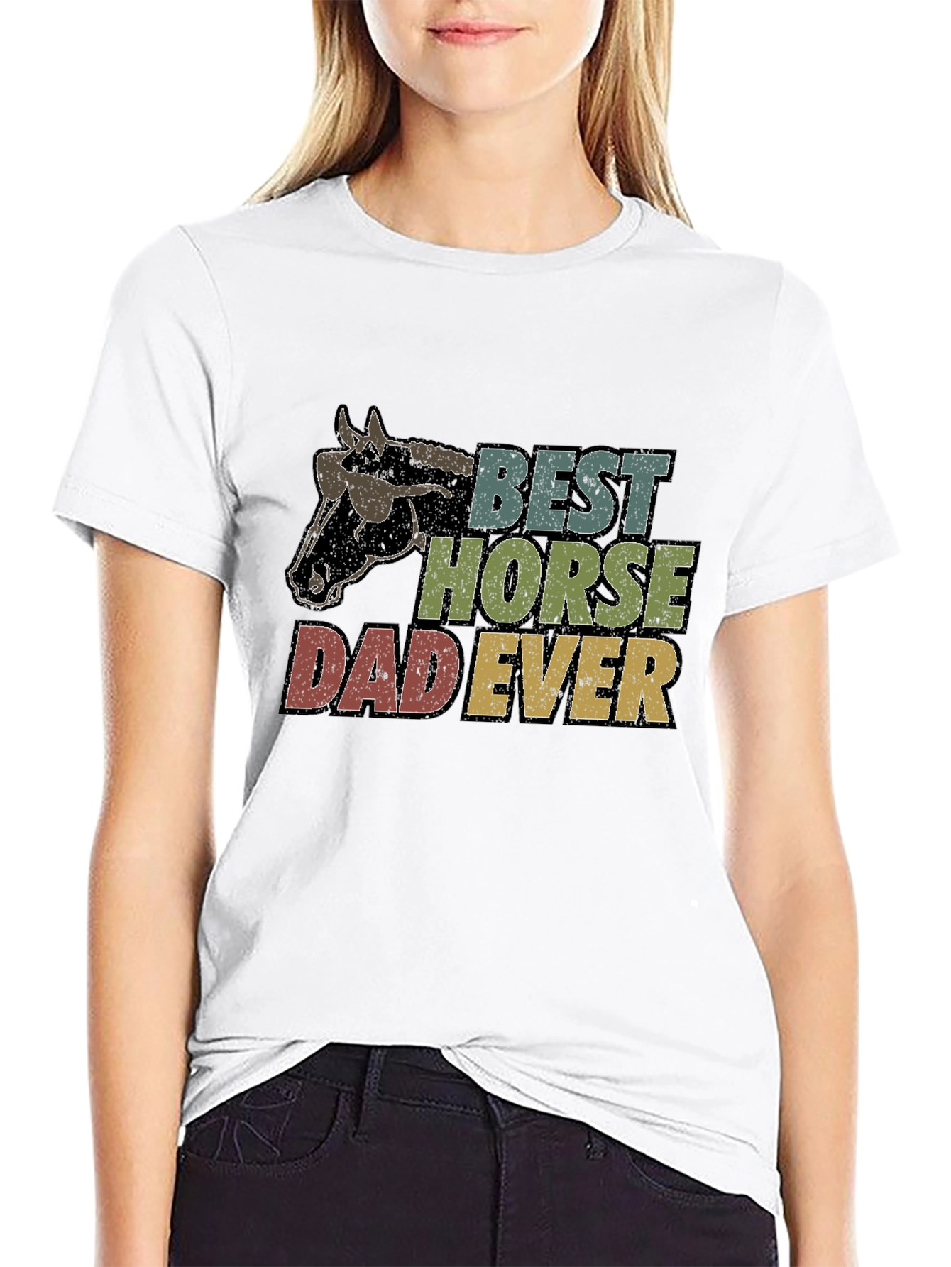 Best Horse Dad Ever Graphic Tee