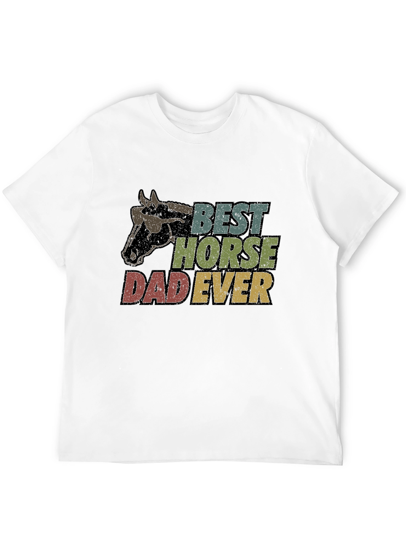 Best Horse Dad Ever Graphic Tee