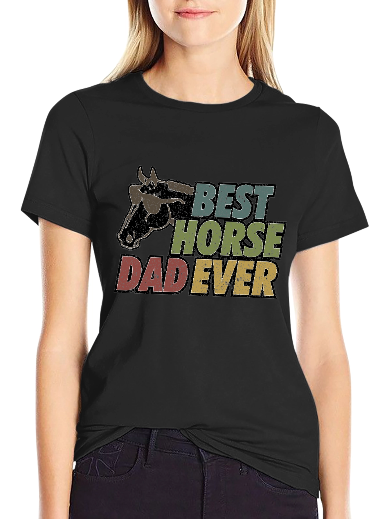 Best Horse Dad Ever Graphic Tee