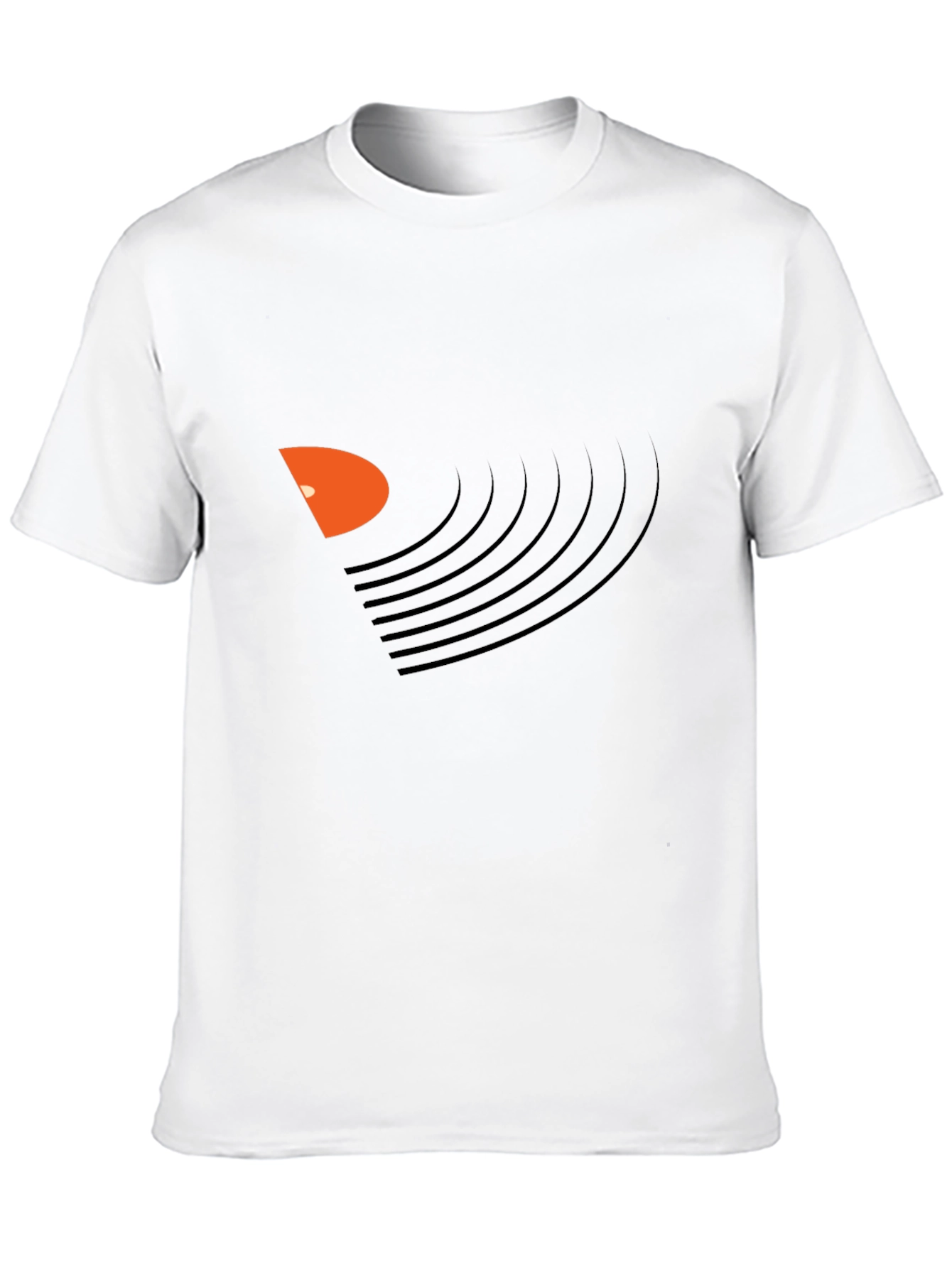 Vinyl Record Graphic Black T-Shirt
