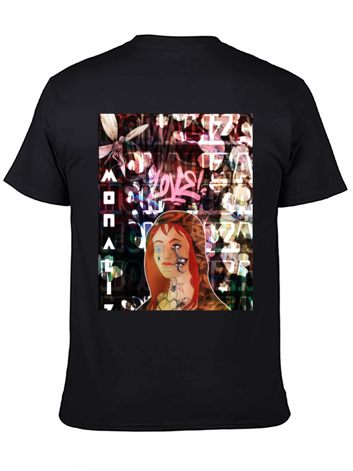 Artistic Graphic Tee - Unique Womens Print