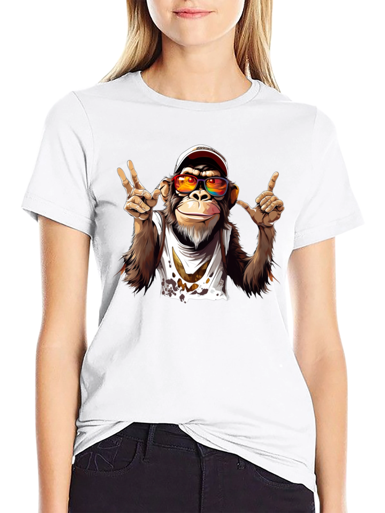 Cool Monkey Graphic Tee - Stylish Urban Wear