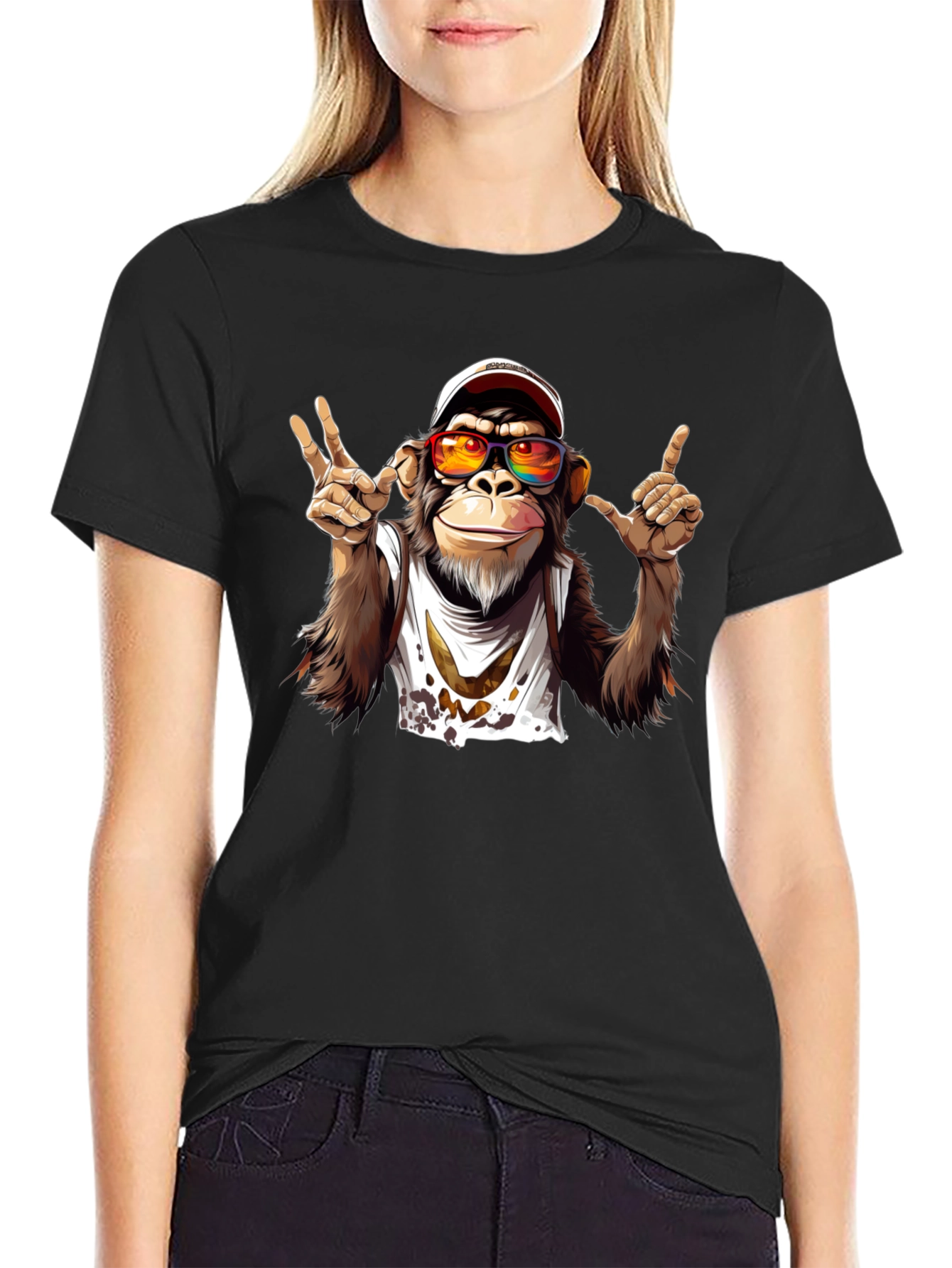 Cool Monkey Graphic Tee - Stylish Urban Wear