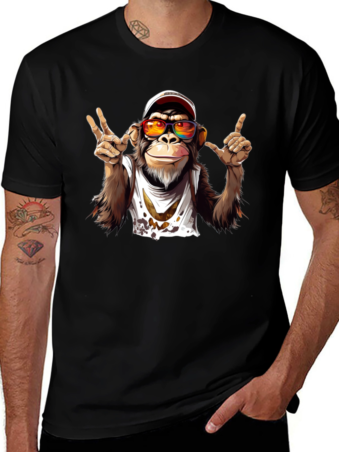 Cool Monkey Graphic Tee - Stylish Urban Wear