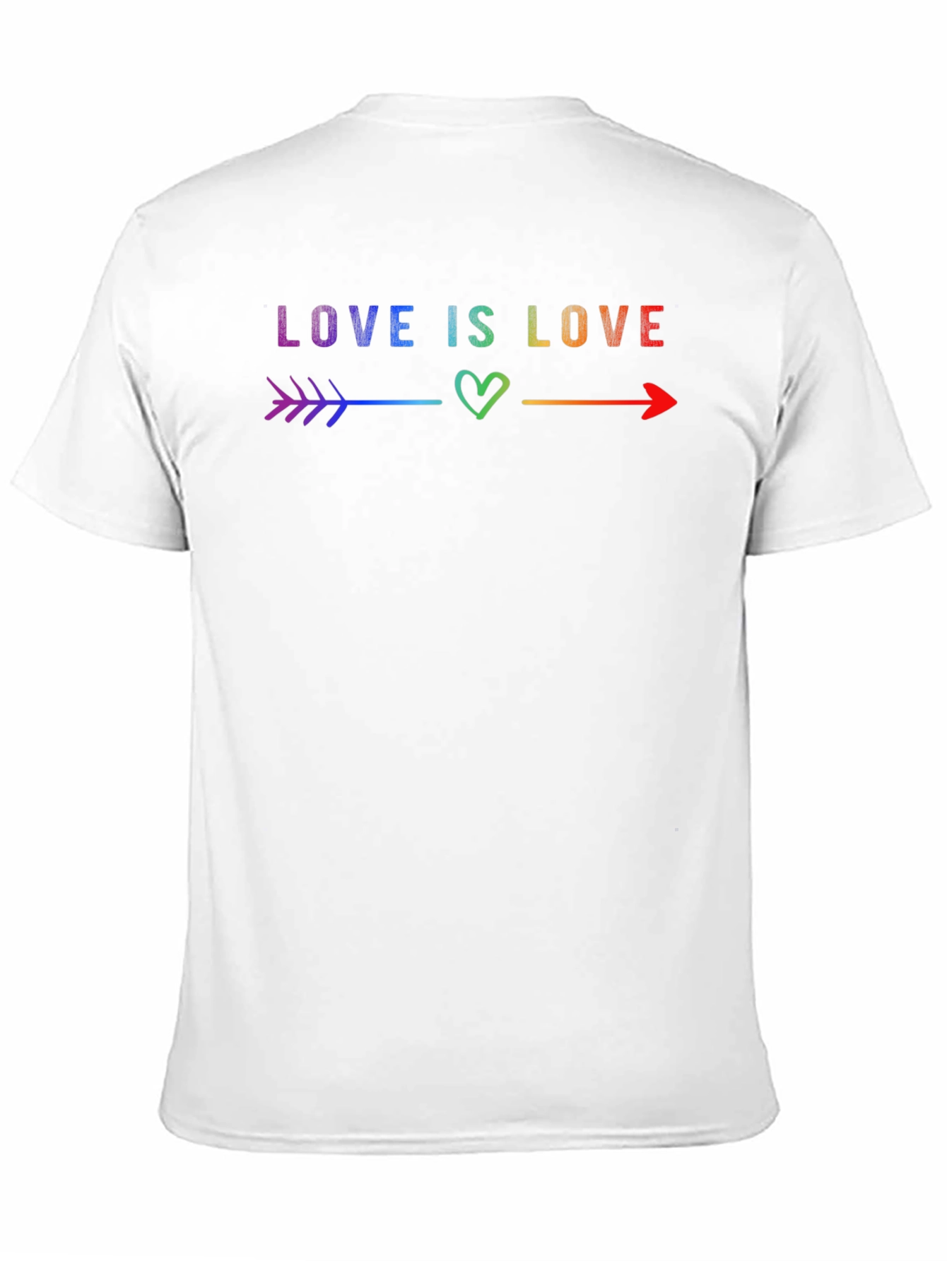 Love Is Love Rainbow Graphic Tee