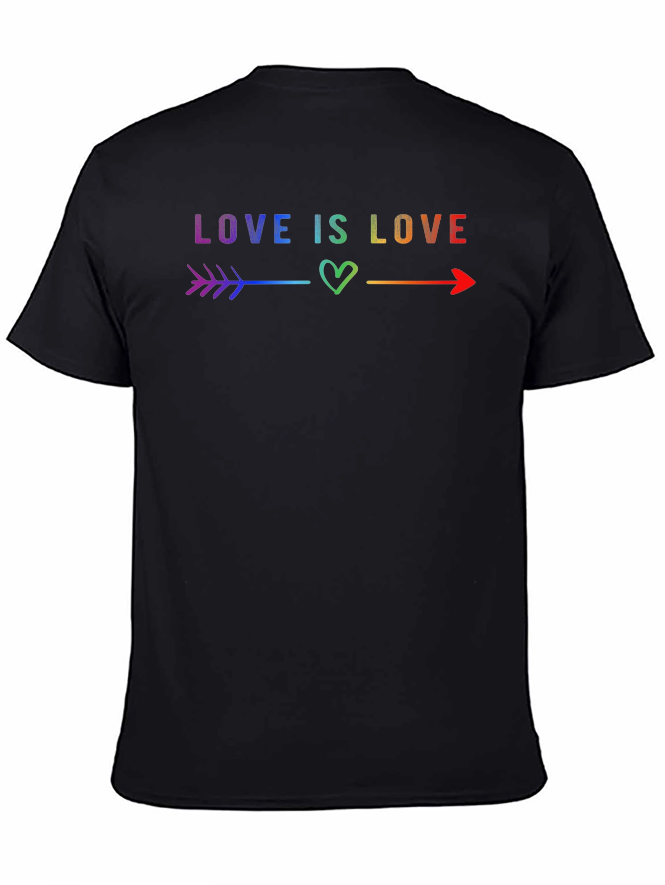 Love Is Love Rainbow Graphic Tee