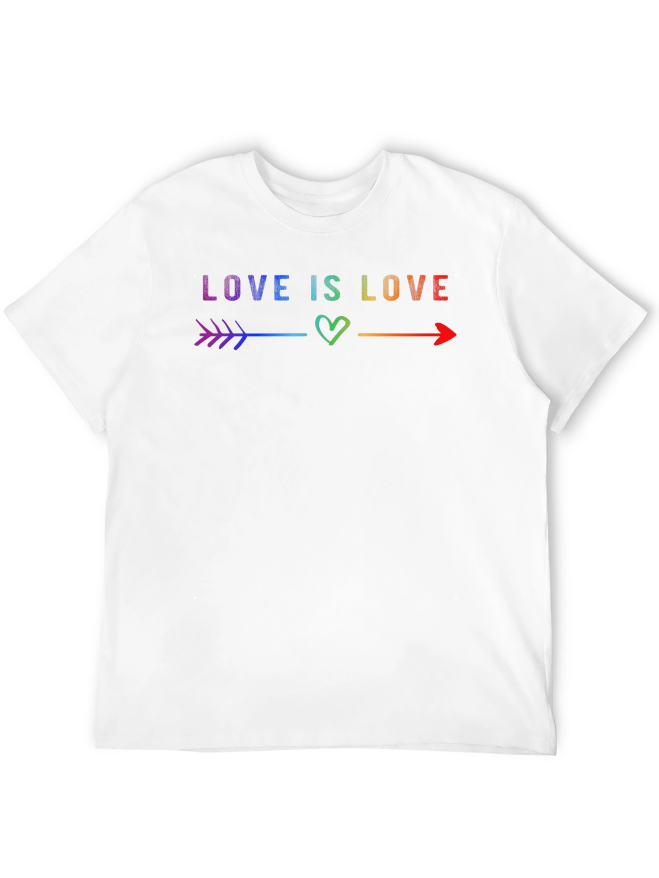 Love Is Love Rainbow Graphic Tee