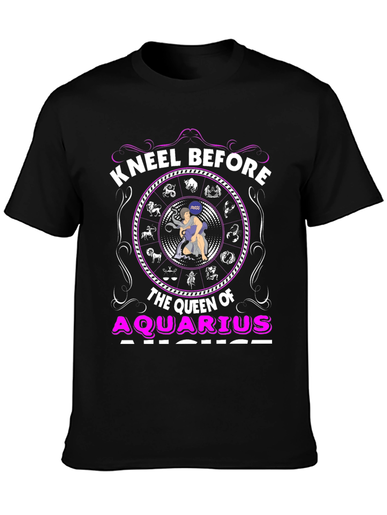 Kneel Before The Queen Of Aquarius T-Shirt