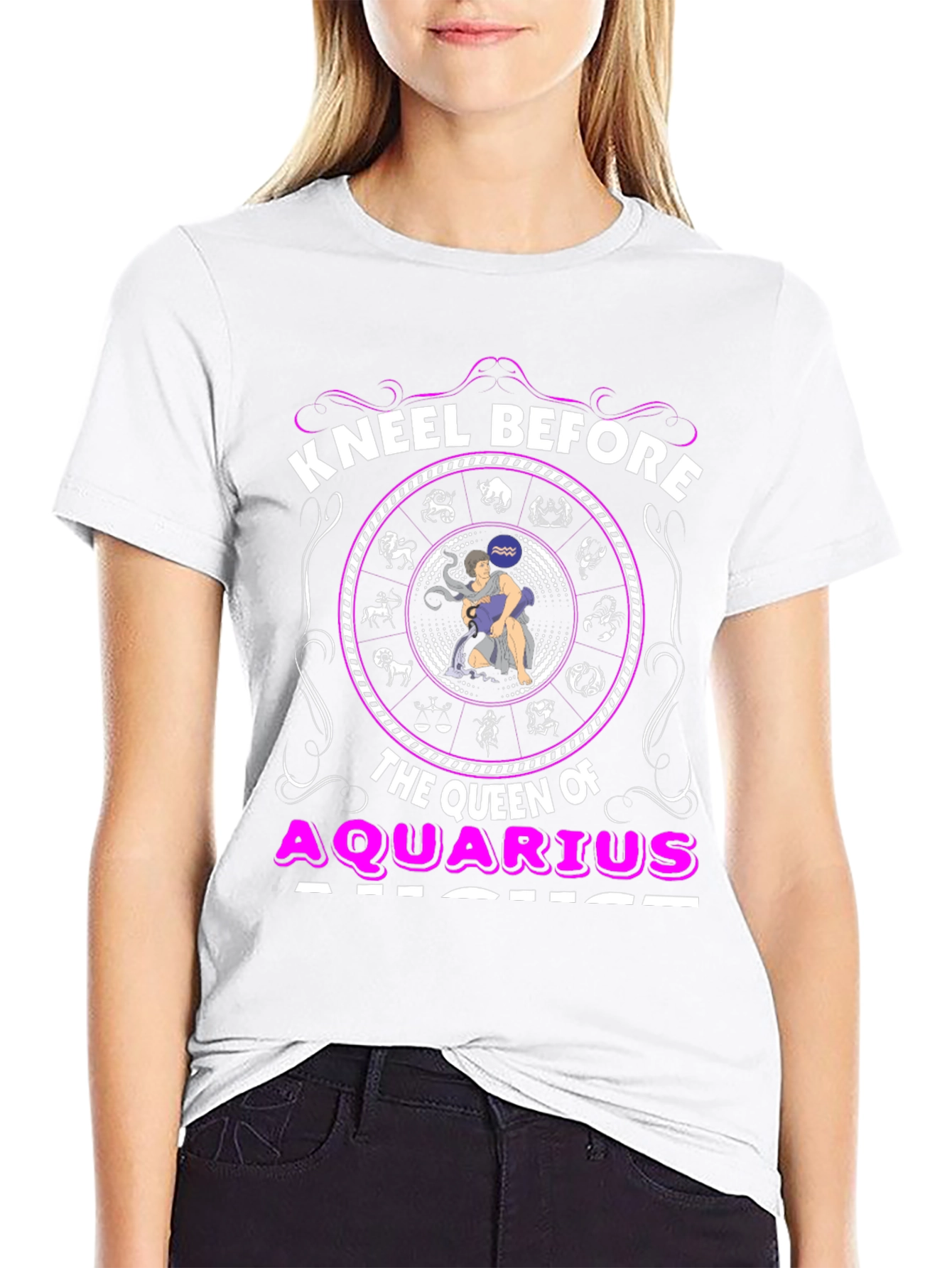 Kneel Before The Queen Of Aquarius T-Shirt