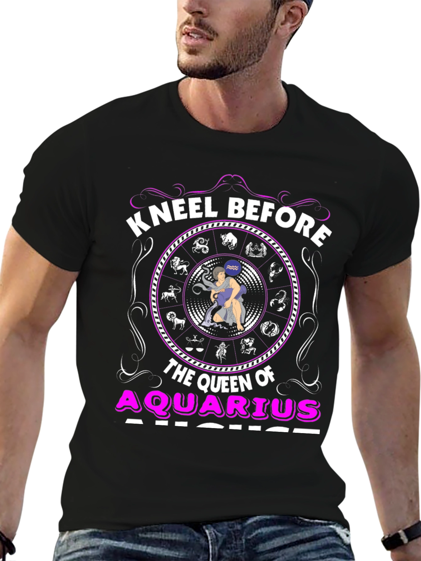 Kneel Before The Queen Of Aquarius T-Shirt