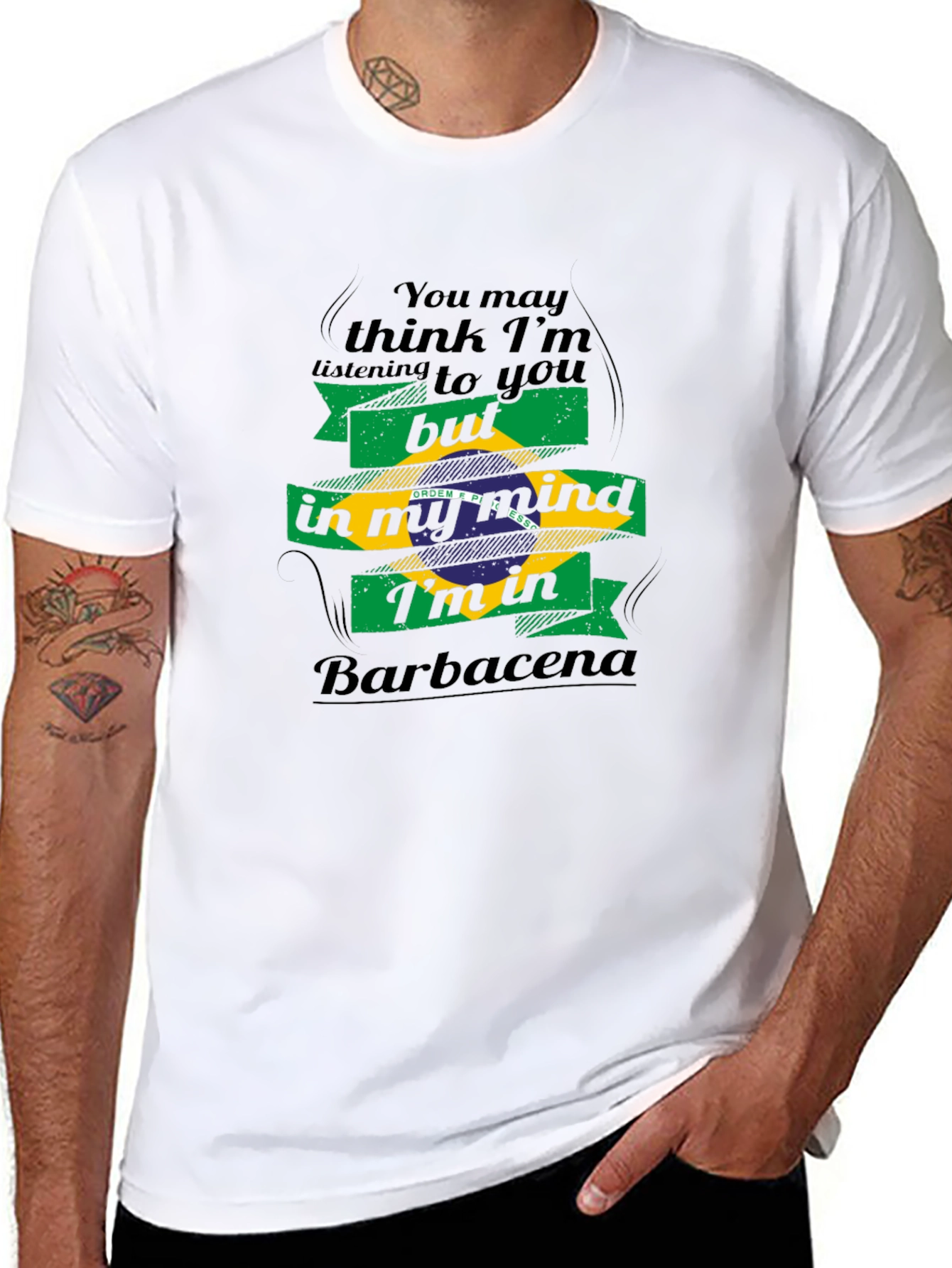 Brazil Barbacena Mind T-Shirt - Unique Travel Tee