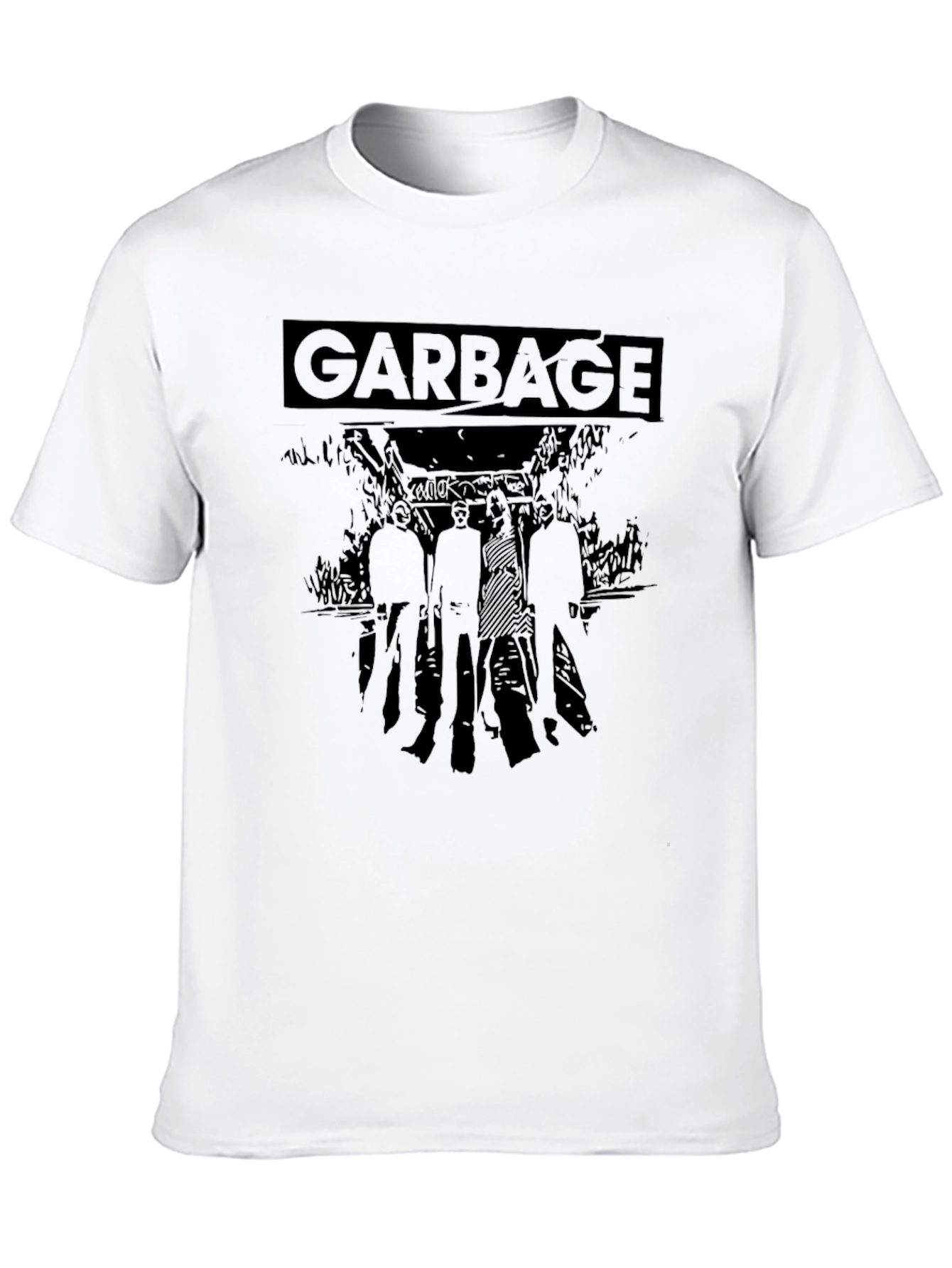 Garbage Band Graphic Tee - Black
