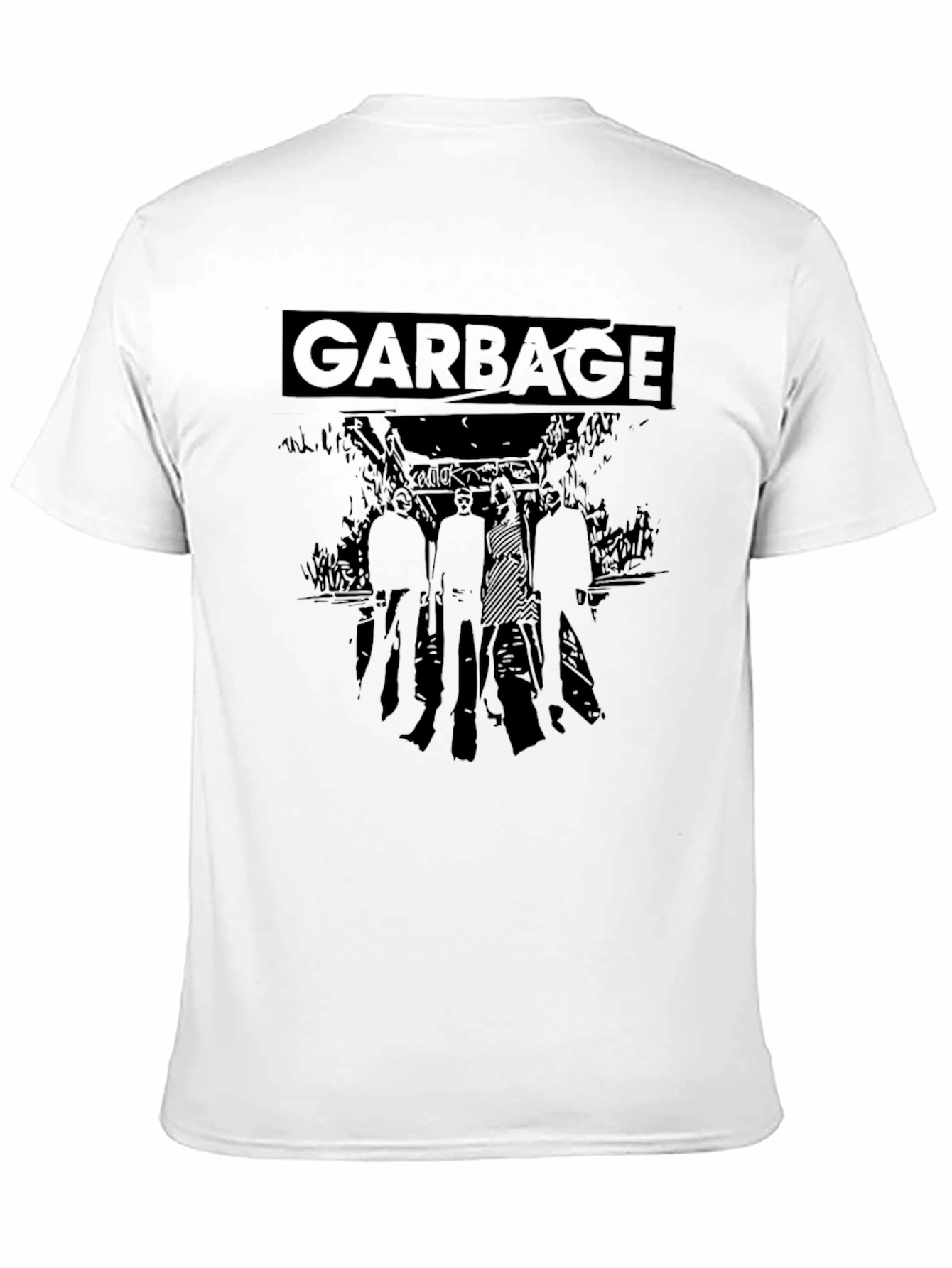 Garbage Band Graphic Tee - Black