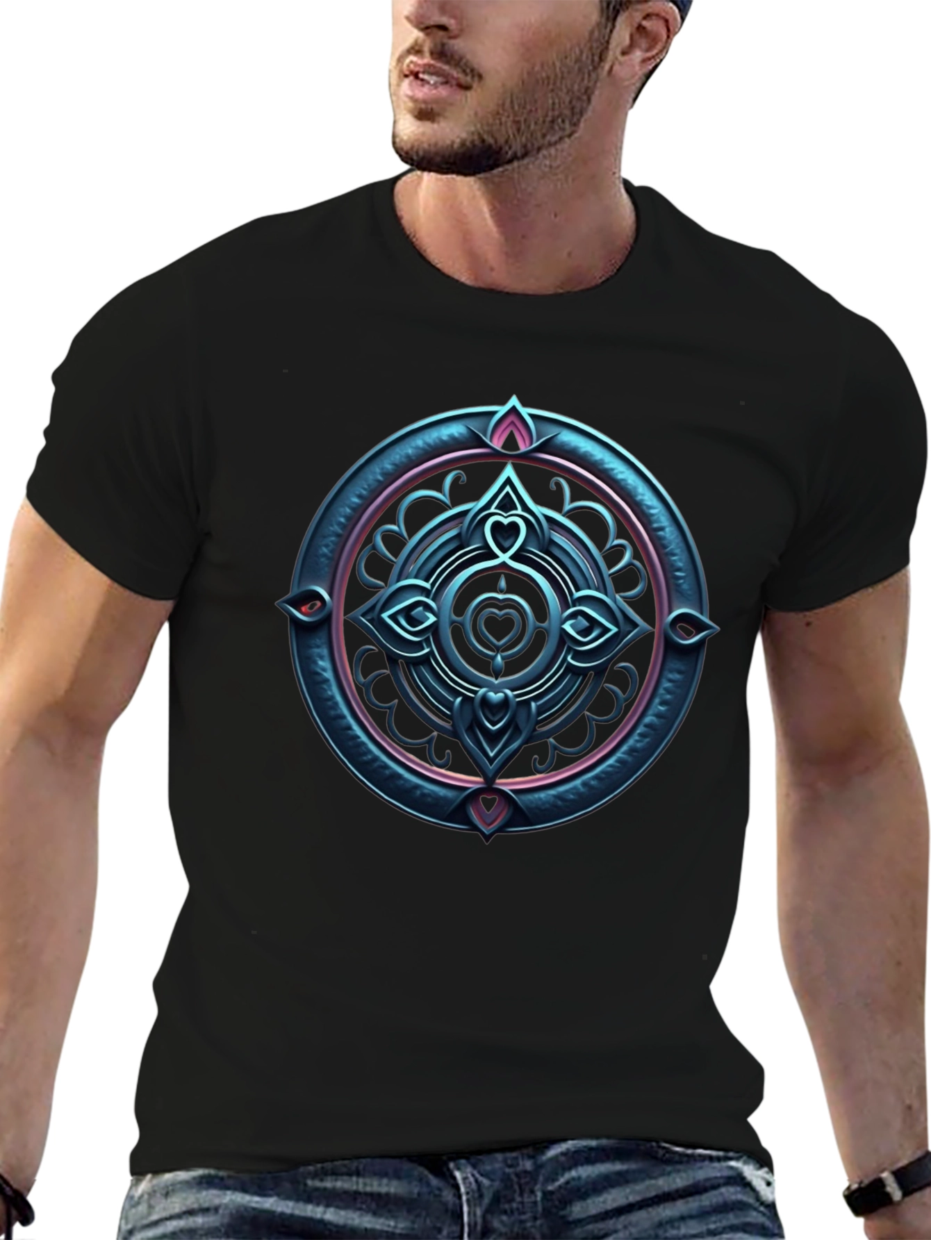Mystic Heart Mandala T-Shirt