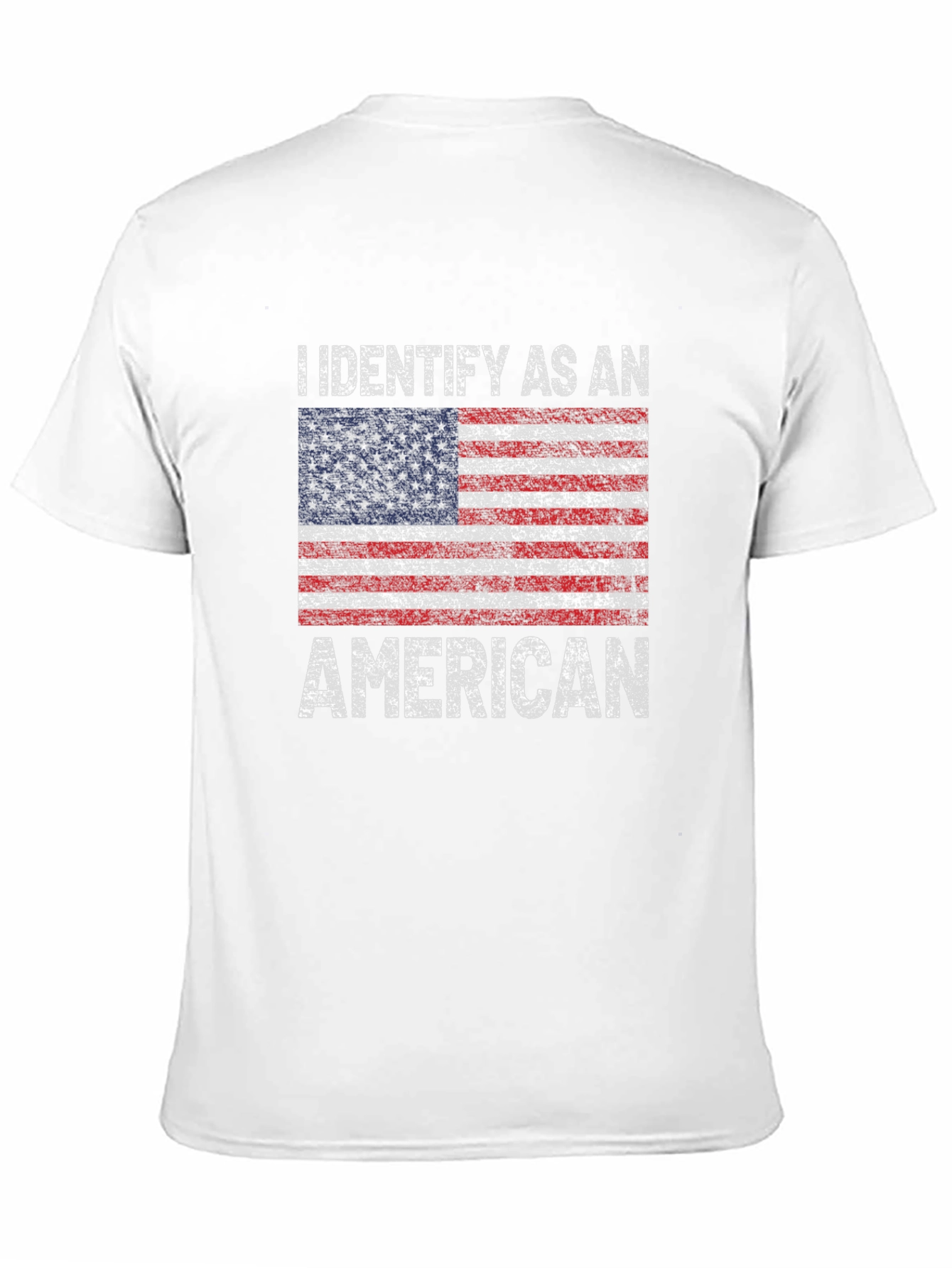 I Identify As An American Flag T-Shirt
