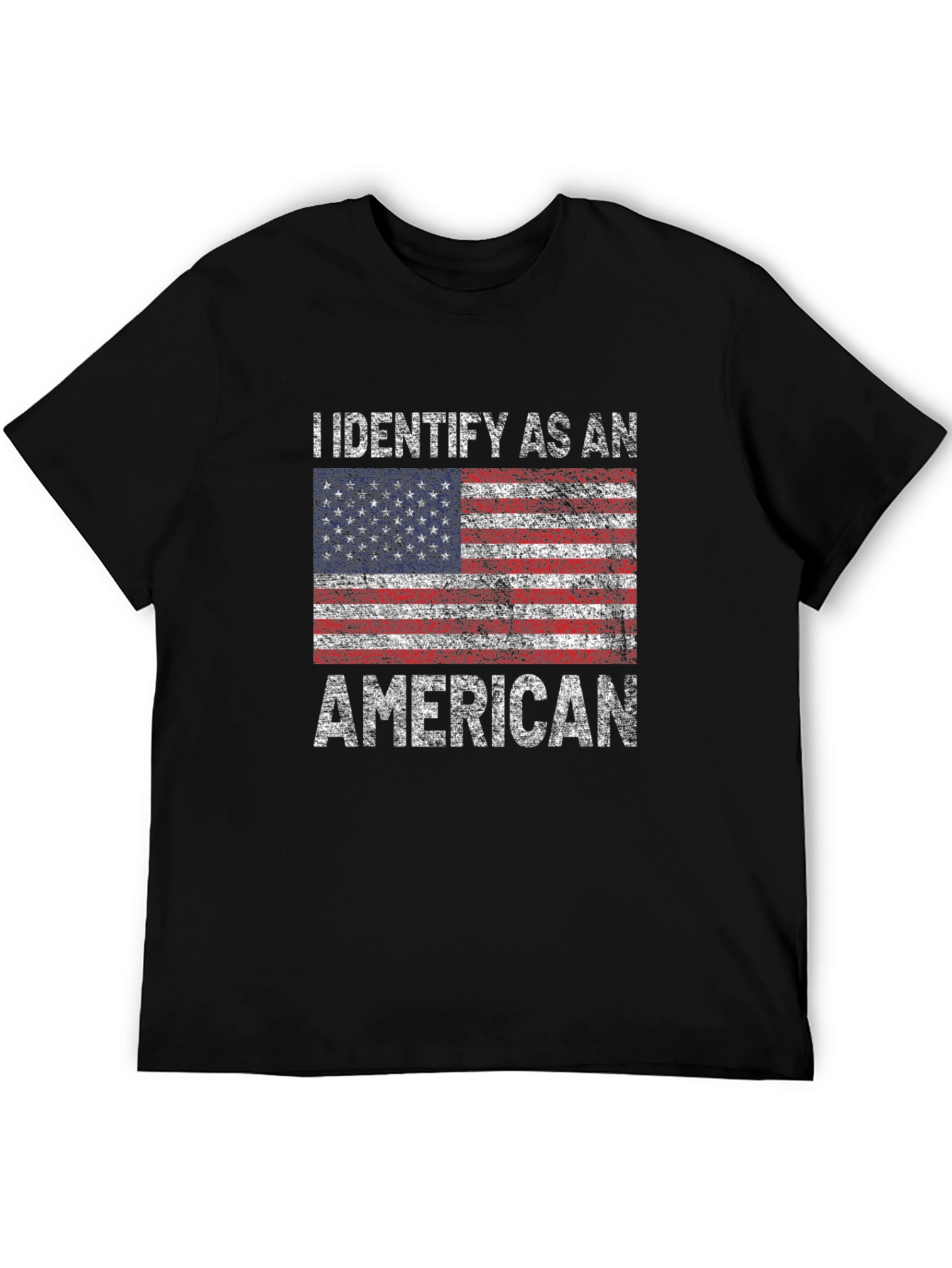 I Identify As An American Flag T-Shirt