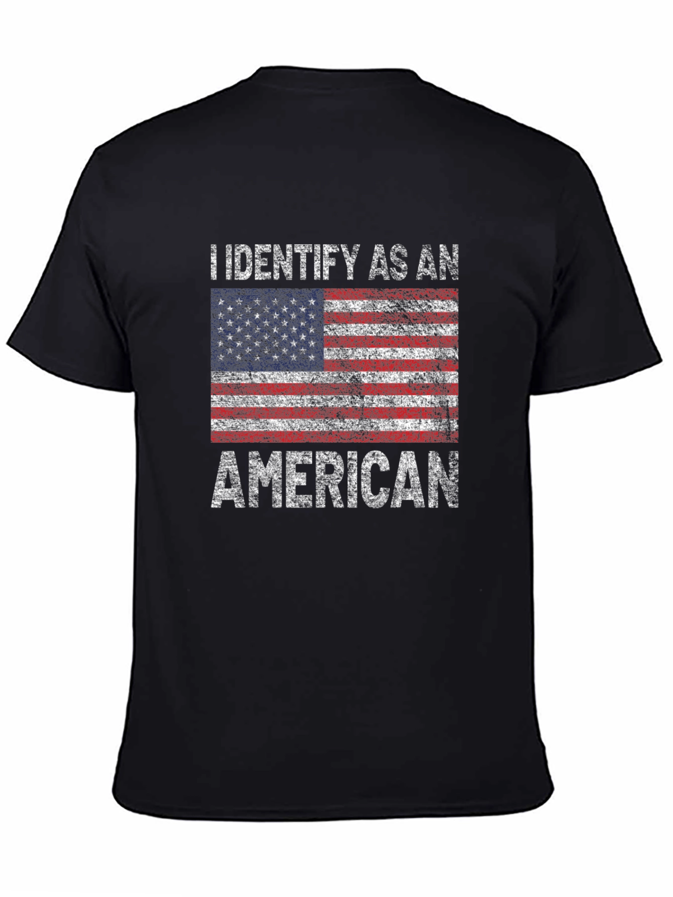 I Identify As An American Flag T-Shirt