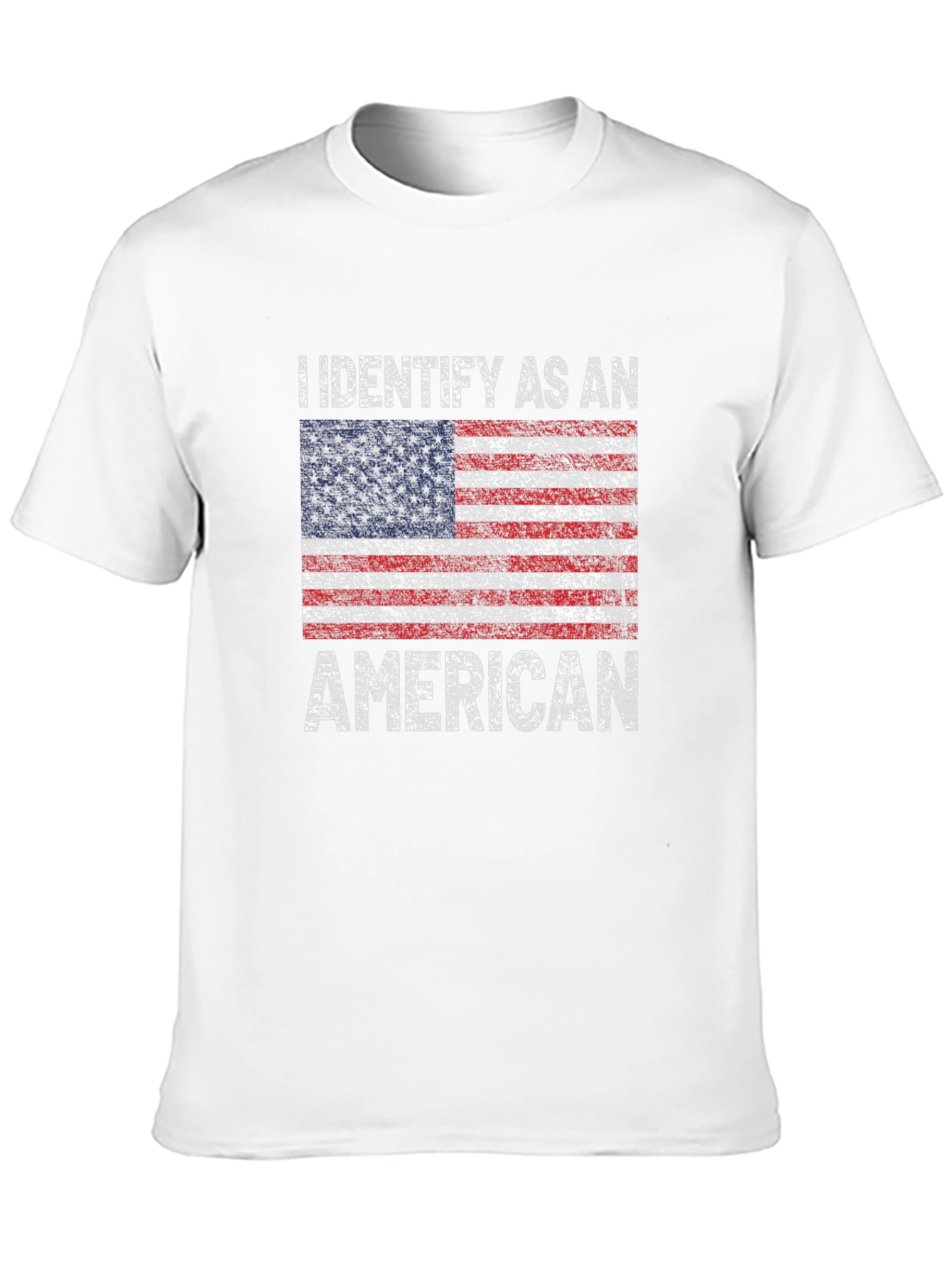 I Identify As An American Flag T-Shirt